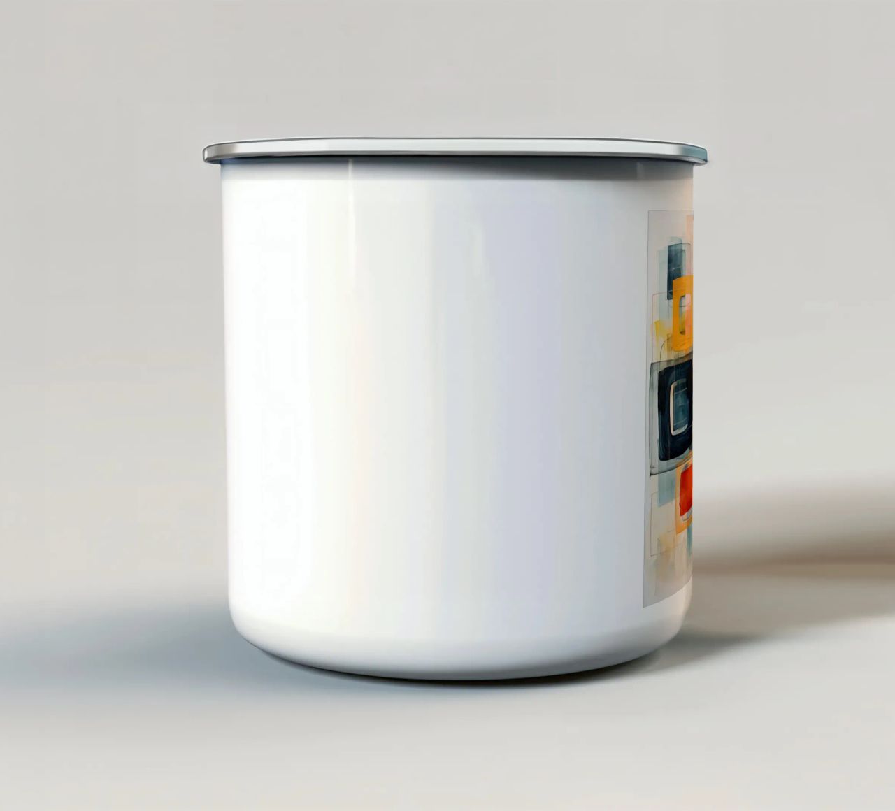 Arte da parete di Imagine tazza in smalto da Imagine