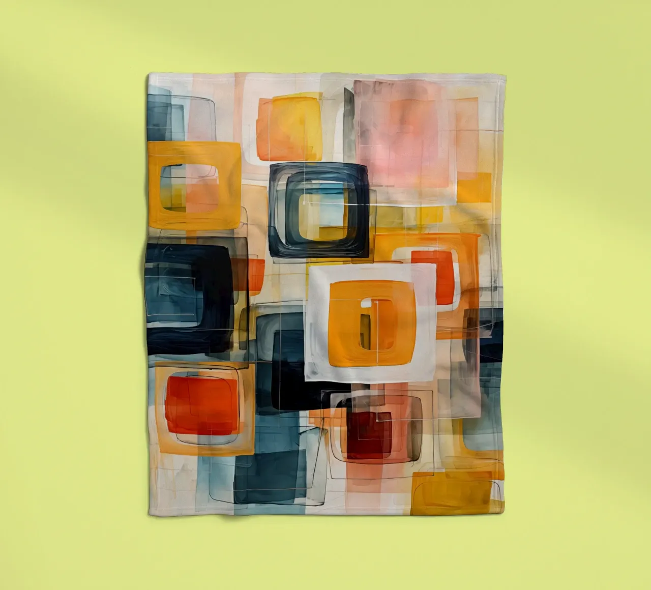 Wall-art by Imagine fleece blanket by Imagine