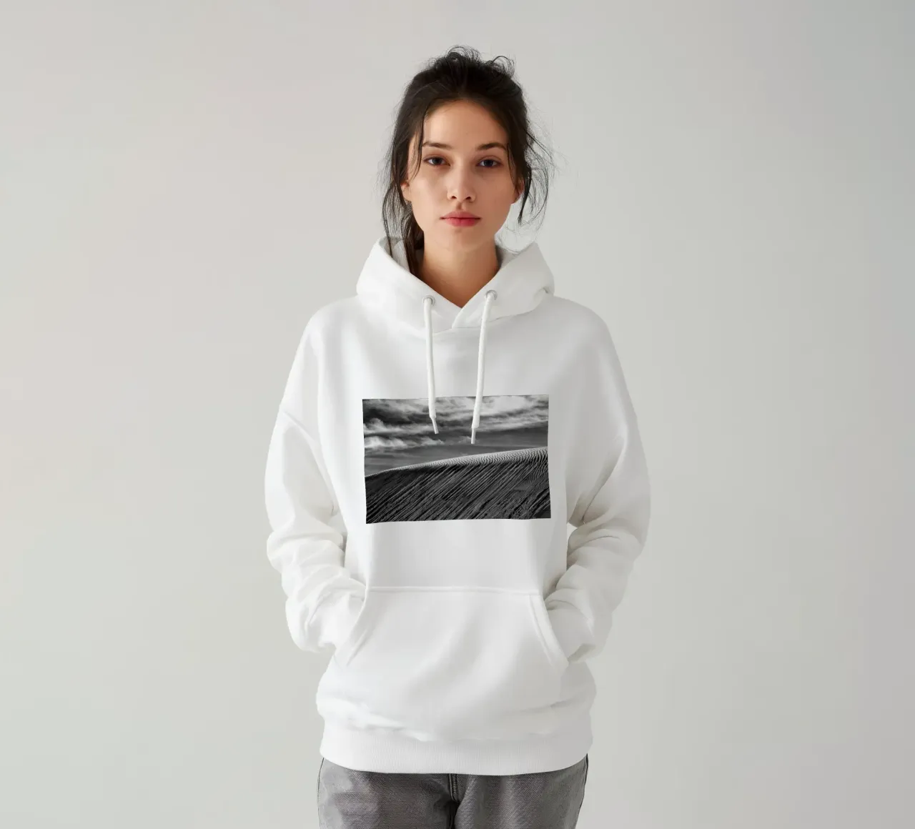 modelli di vento dune di sabbia felpa con cappuccio da life of sands