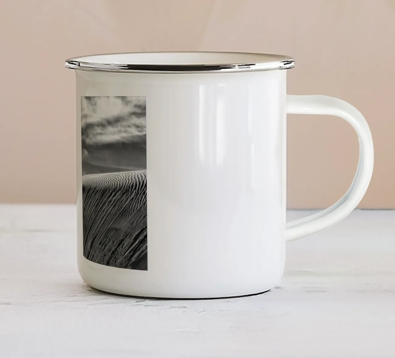 modelli di vento dune di sabbia tazza in smalto da life of sands