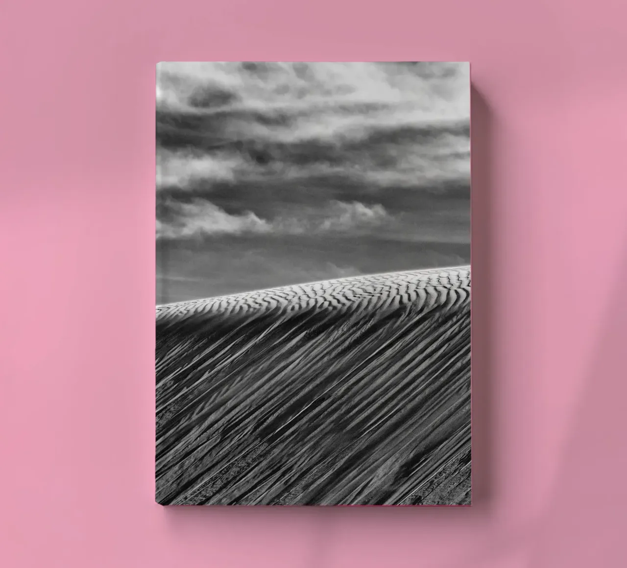 wind patterns sand dunes notebook by life of sands