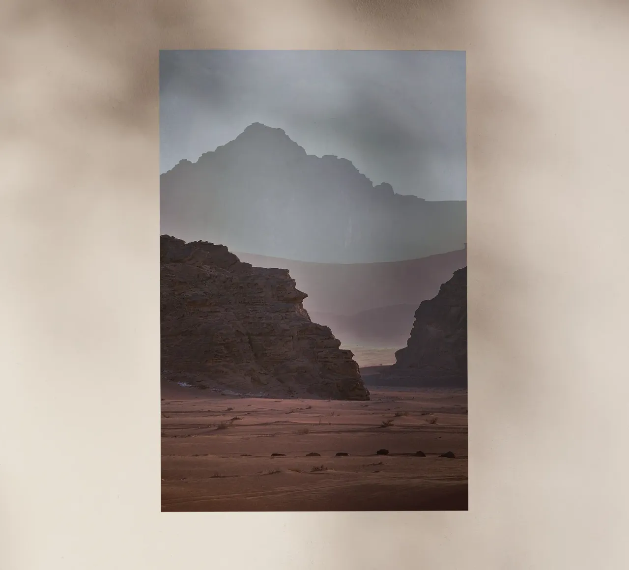 terra arida deserto pellicola backlit da life of sands