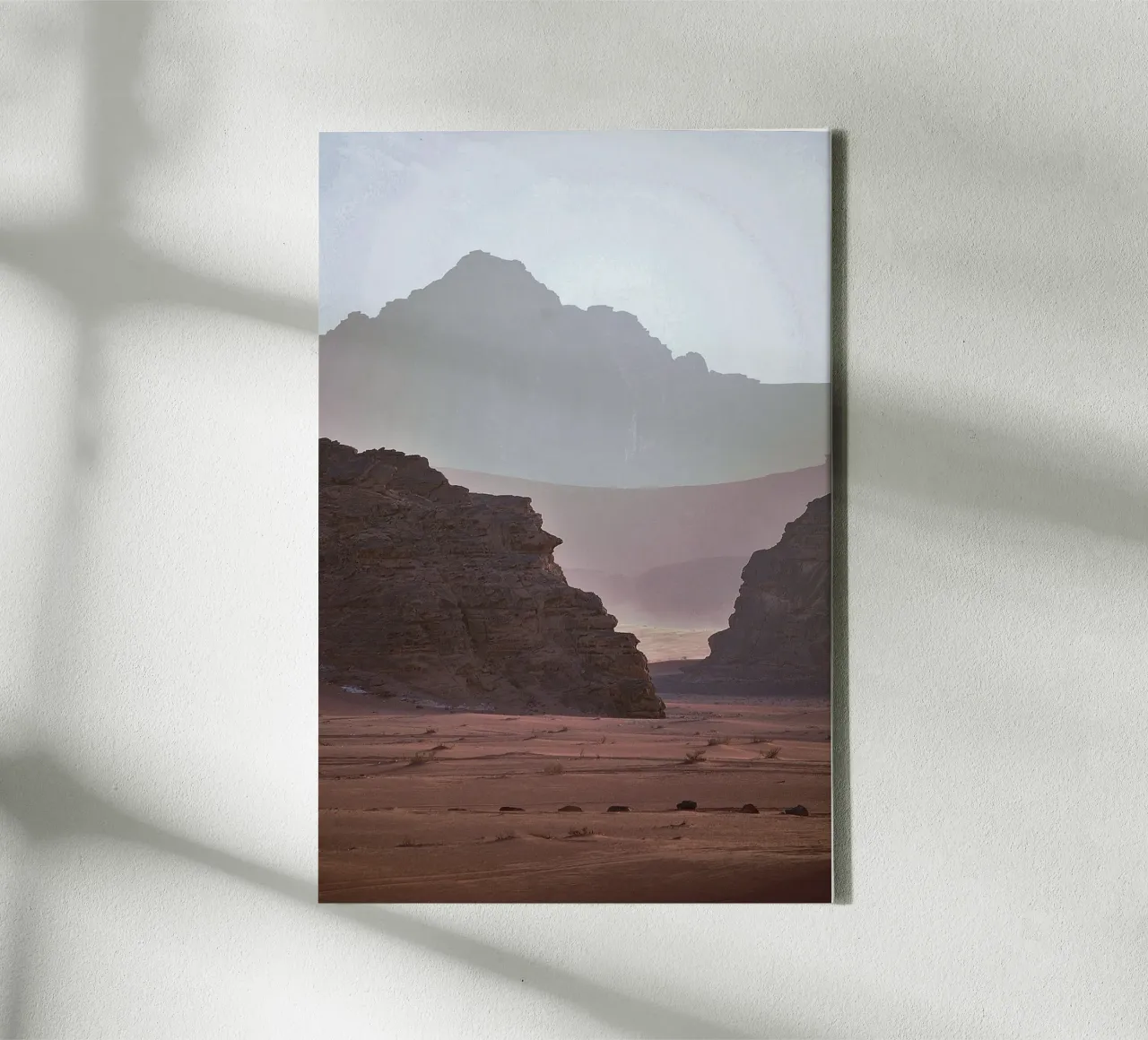 barren land desert canvas by life of sands