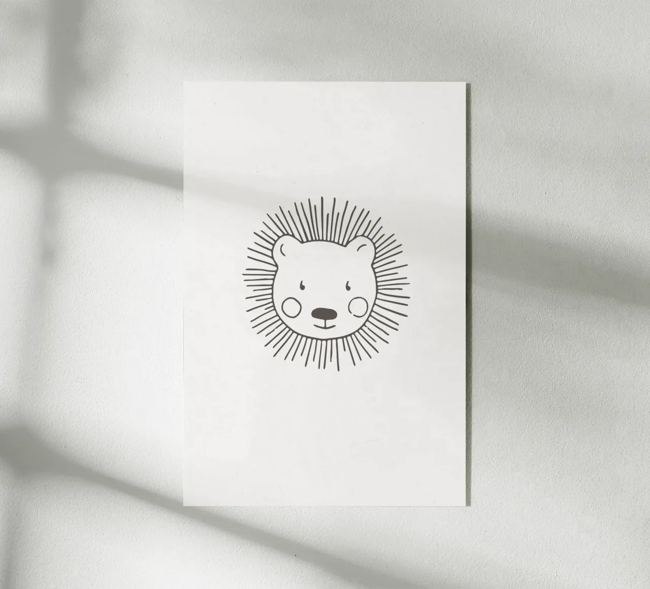 Lion plexiglass da KRUTH DESIGN