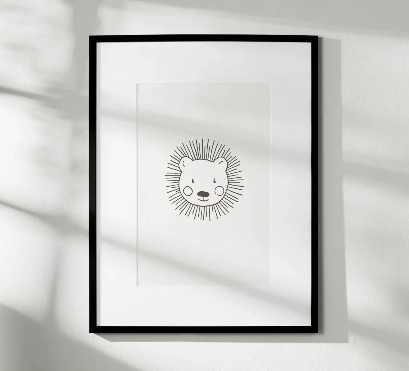 Lion poster da KRUTH DESIGN