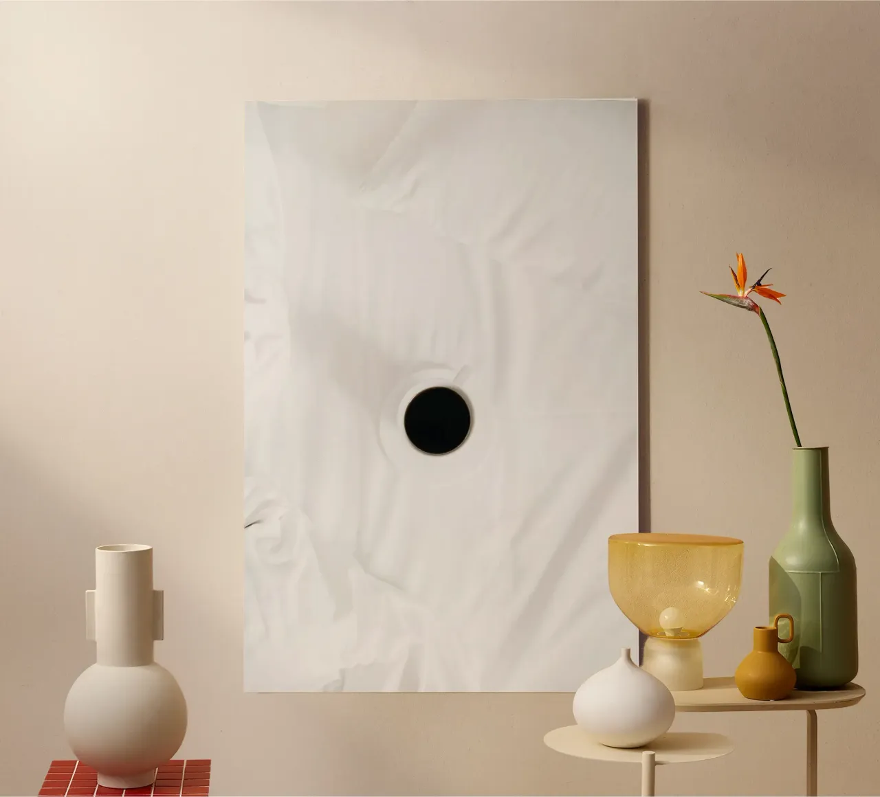 Quiete rustica tela con Cornice a cassetta da PhotoVibe Decor