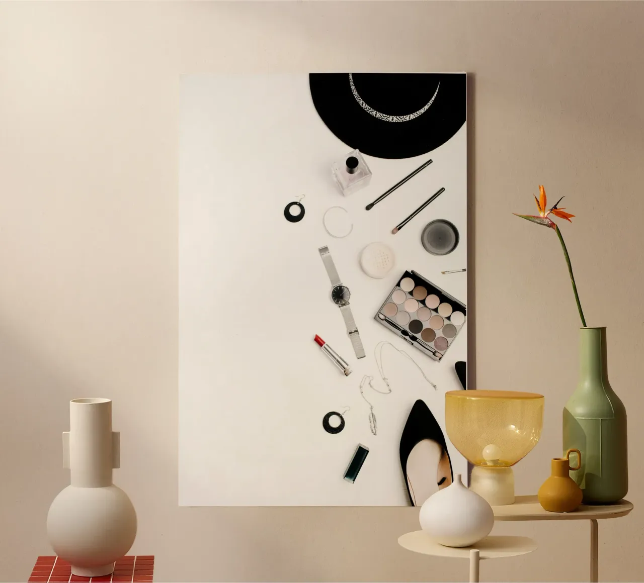 Quiete rustica tela con Cornice a cassetta da PhotoVibe Decor