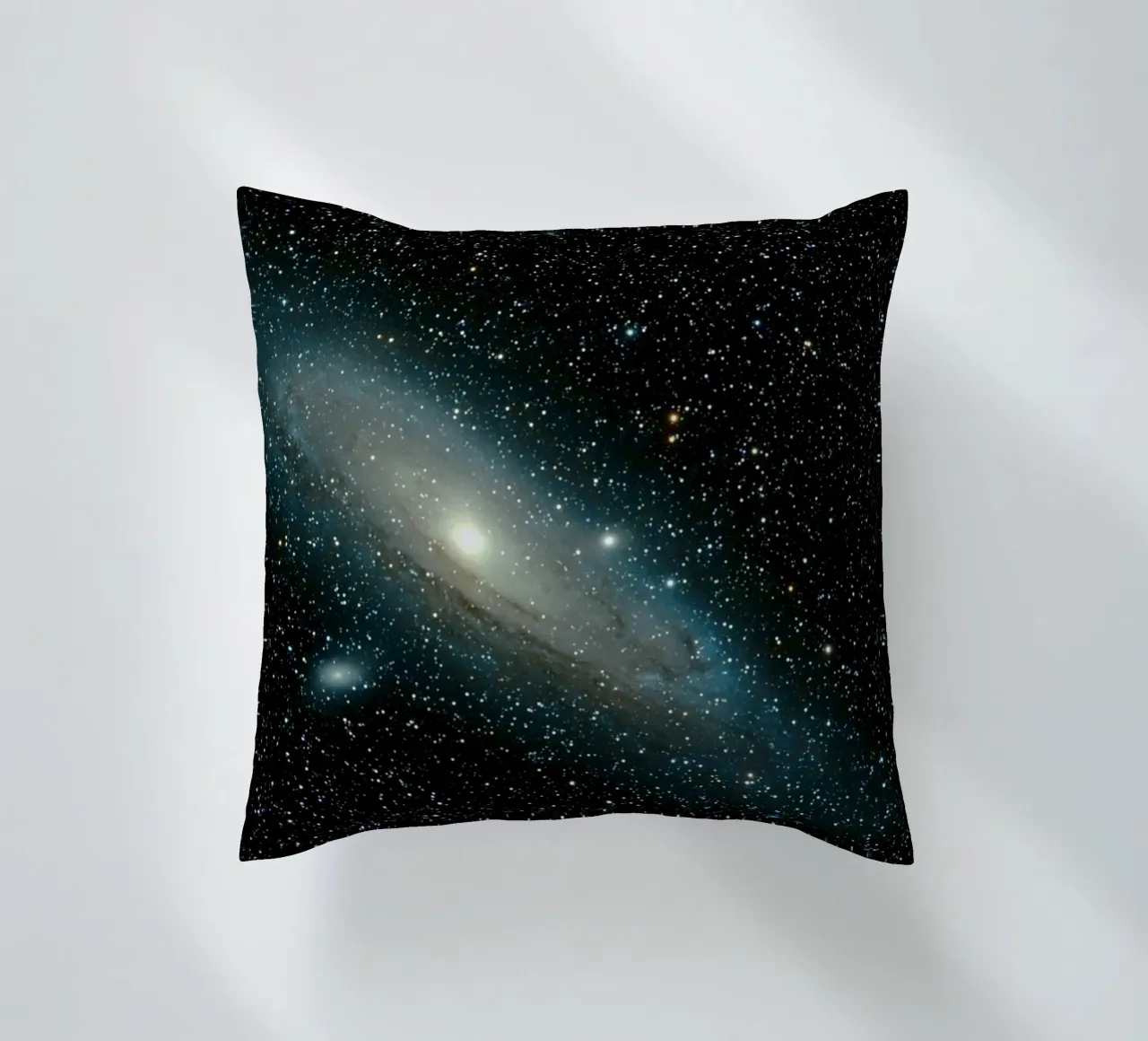 galaxy space stars decorative cushion by space words