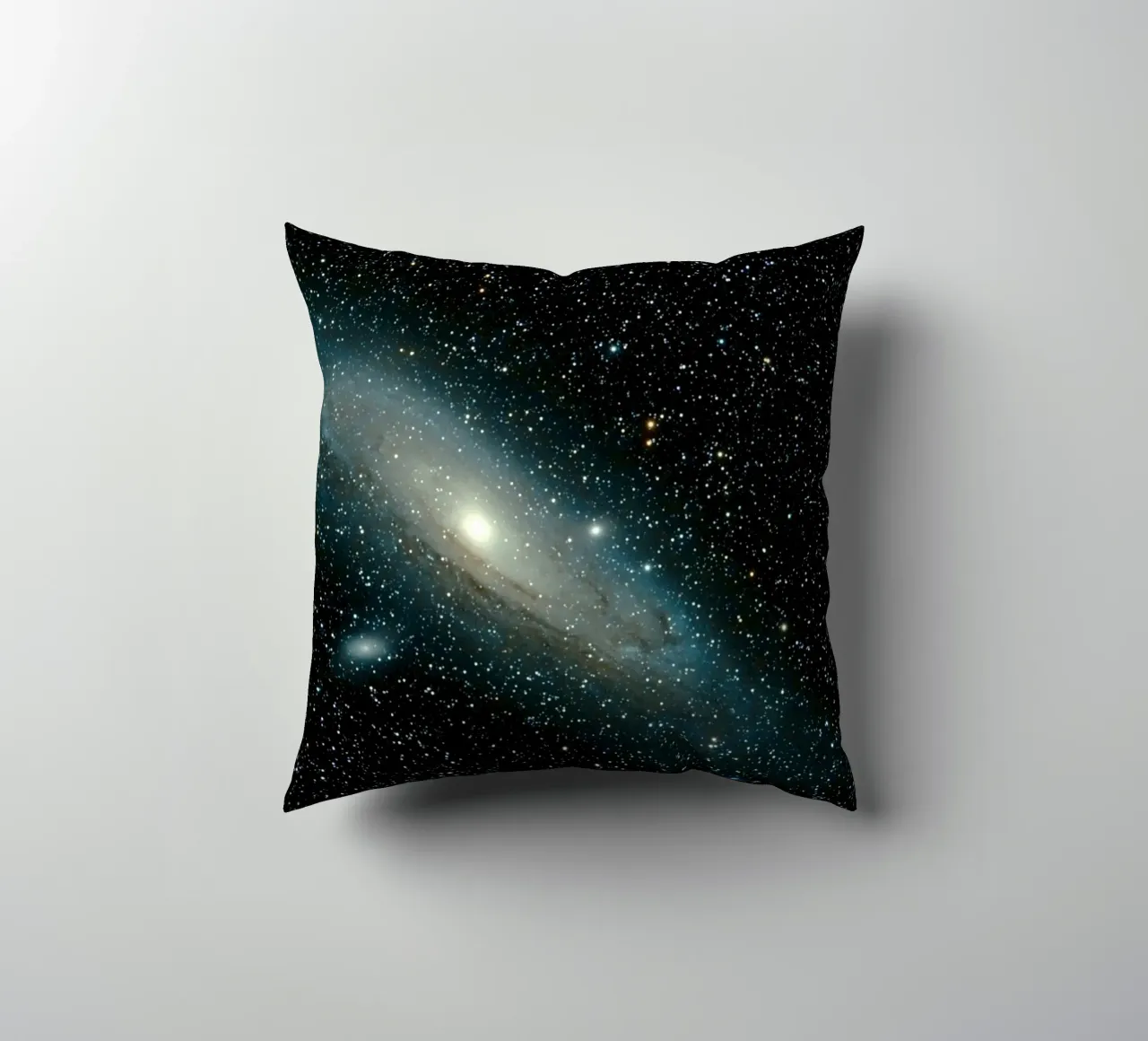 galaxy space stars decorative cushion by space words
