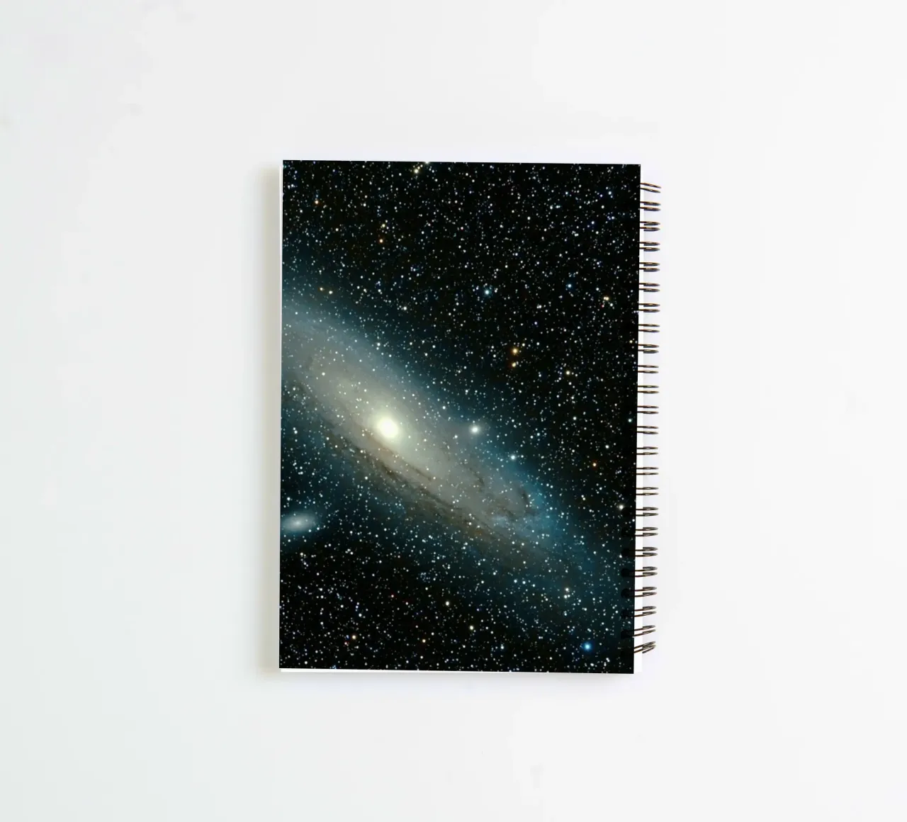 galaxy space stars spiral notebook by space words