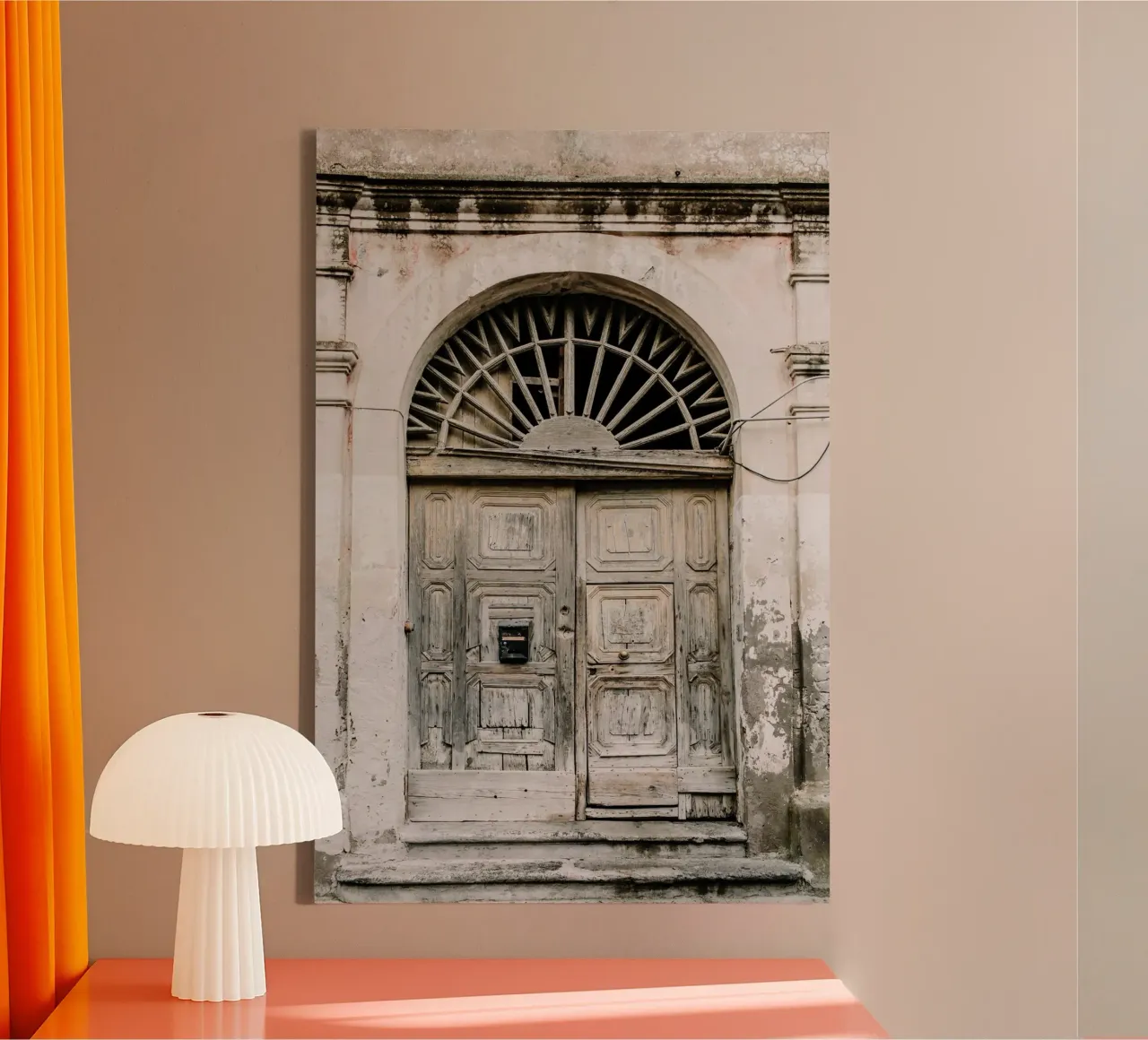 Quiete rustica tela da PhotoVibe Decor