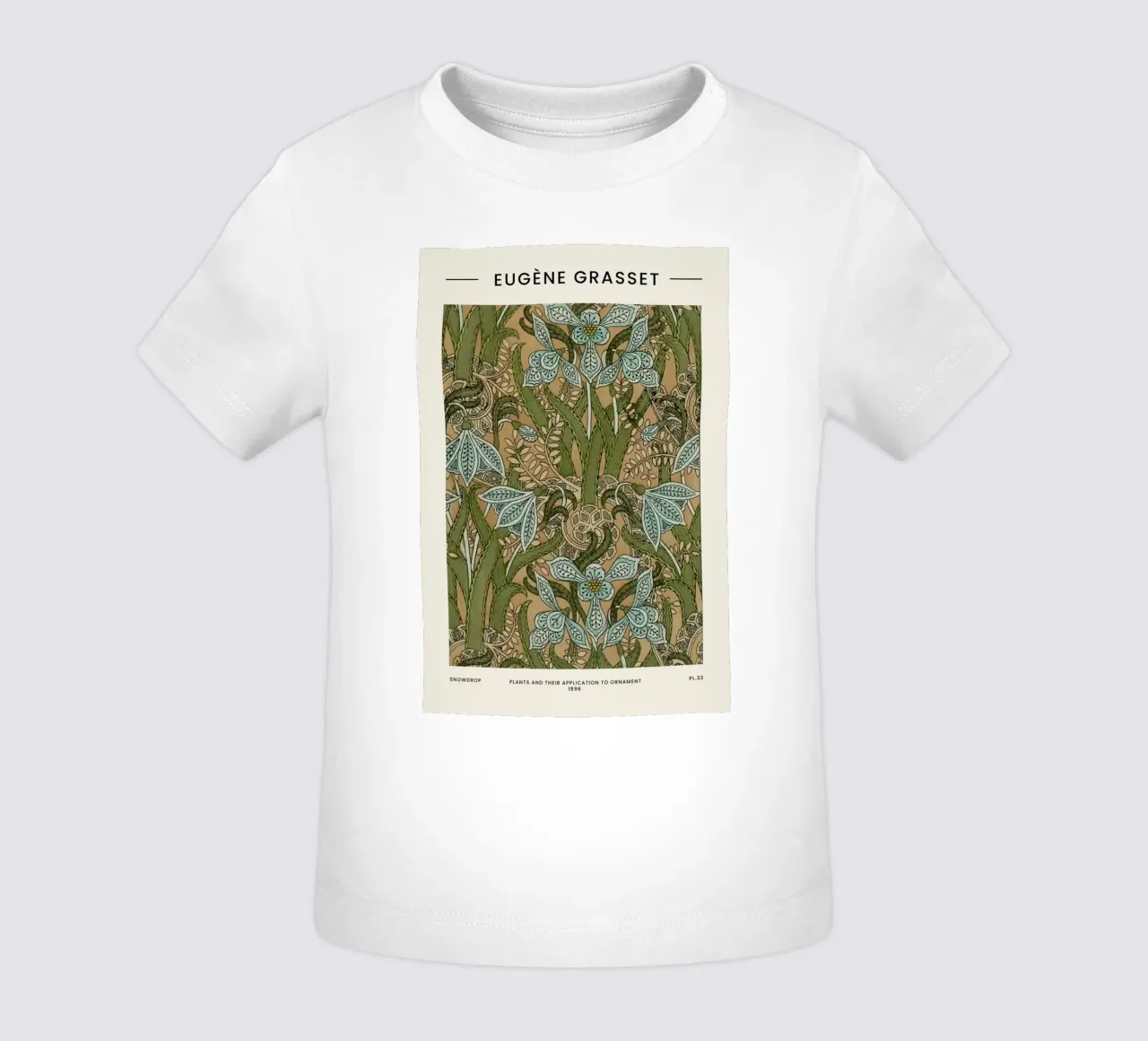 Grasset - Snowdrop maglietta neonato da Vintage by JUNIQE
