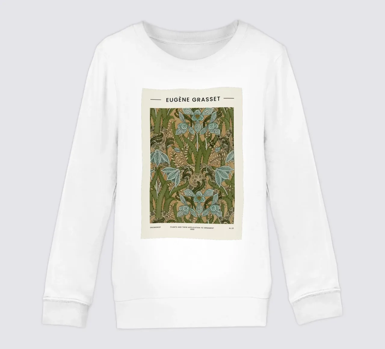 Grasset - Snowdrop felpa bambino da Vintage by JUNIQE