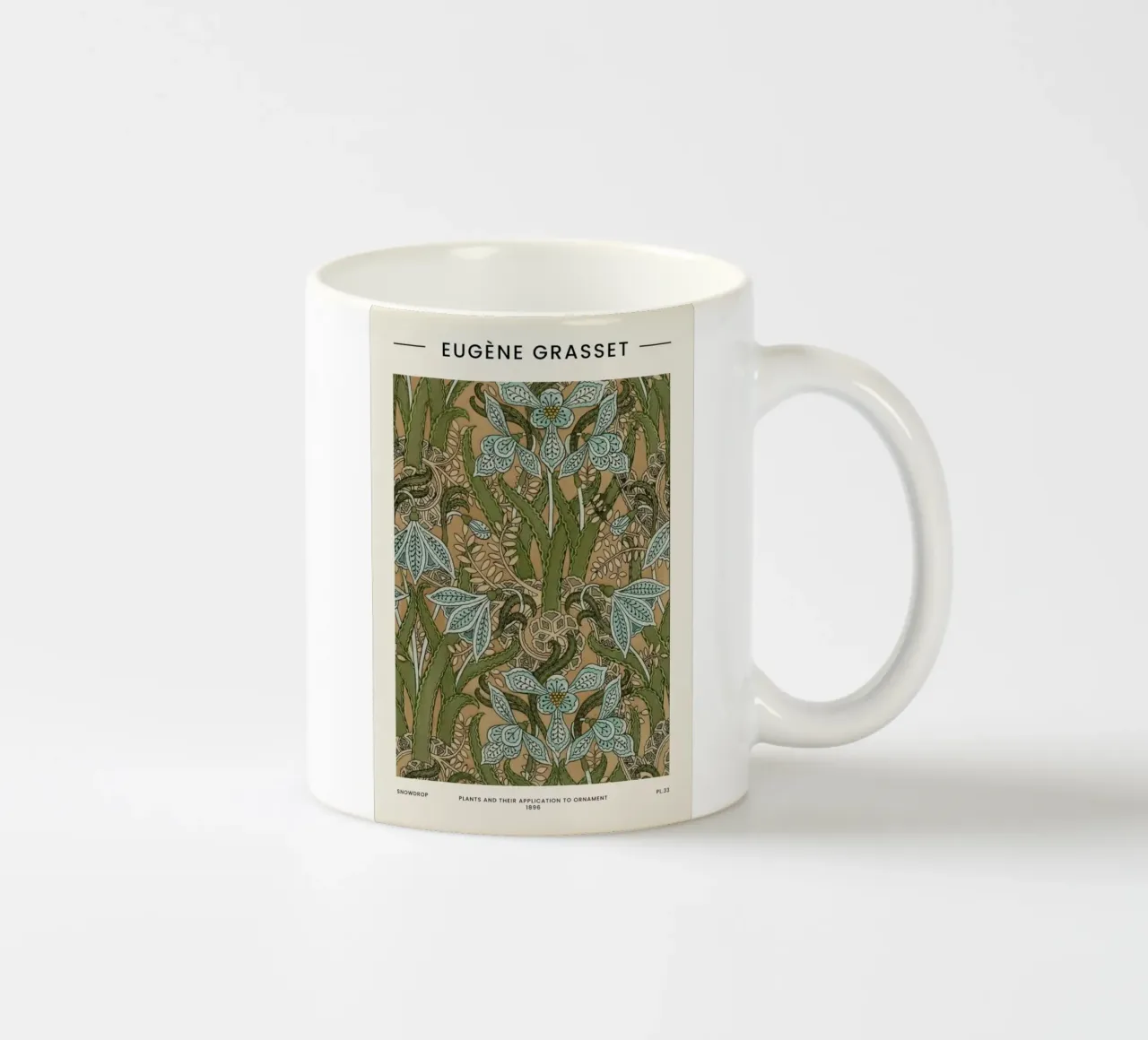Grasset - Snowdrop tazza in ceramica da Vintage by JUNIQE