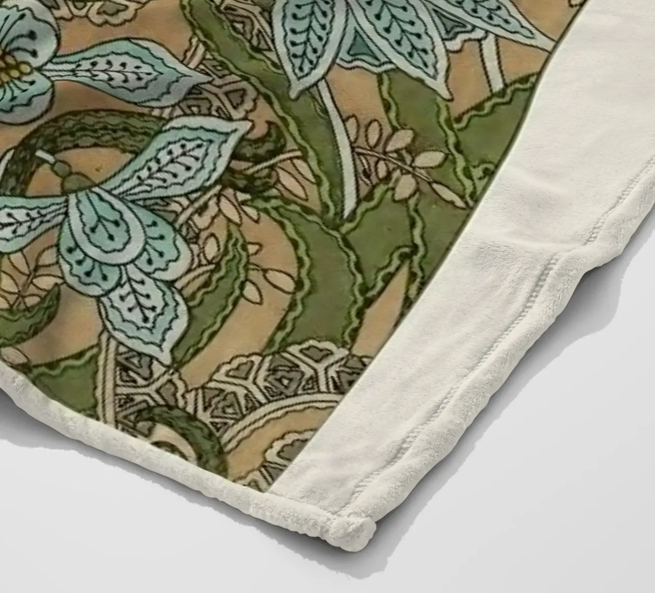 Grasset - Snowdrop coperta in pile da Vintage by JUNIQE