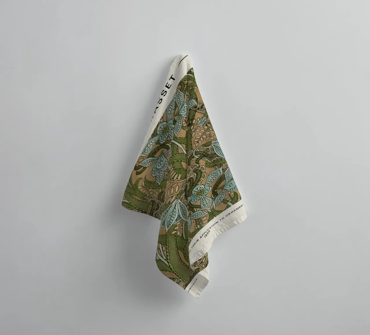 Grasset - Snowdrop asciugamano da bagno da Vintage by JUNIQE