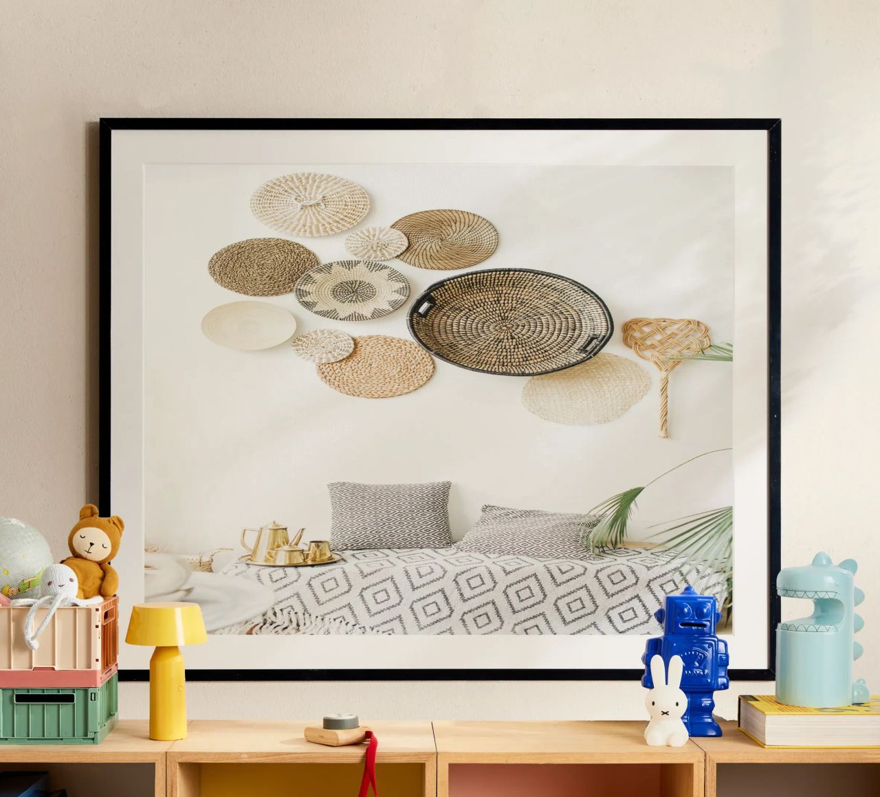 La tranquillité rustique poster de PhotoVibe Decor