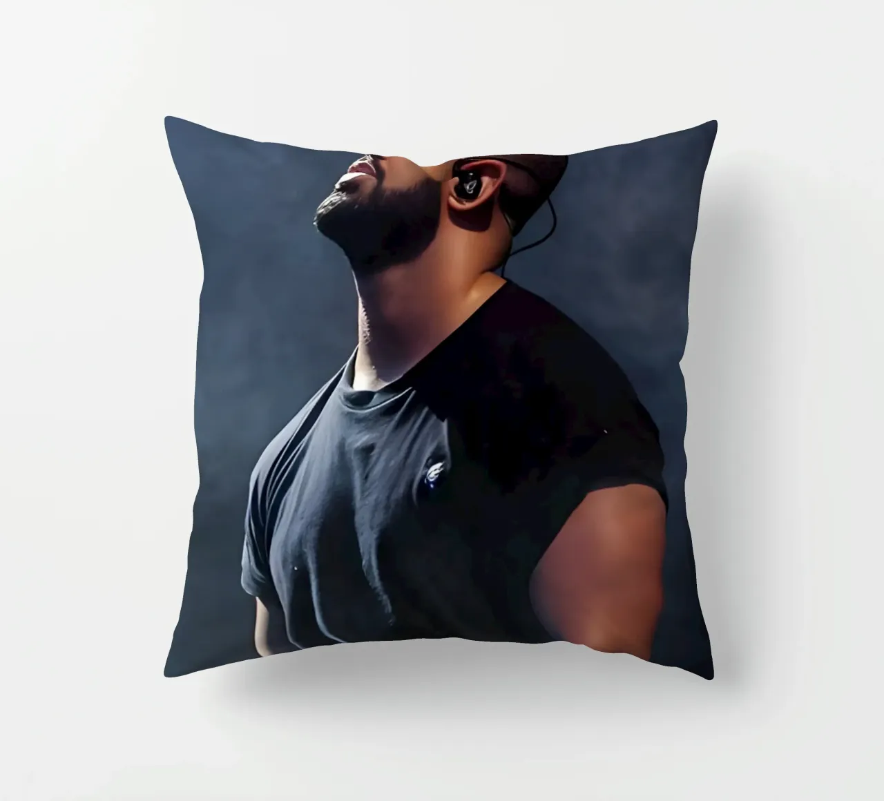 Drake cuscino da Low poly art