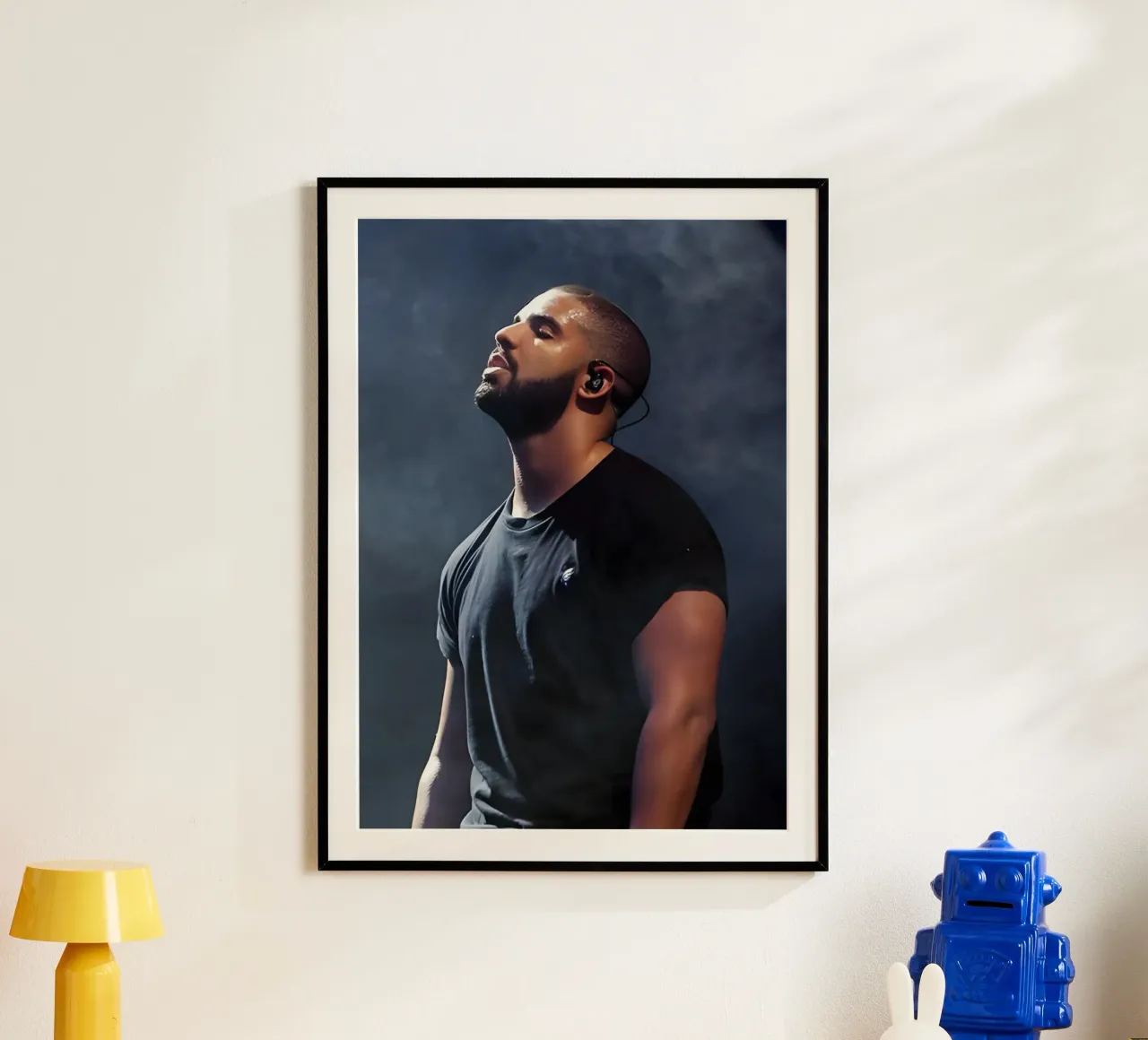 Drake carta hahnemühle da Low poly art