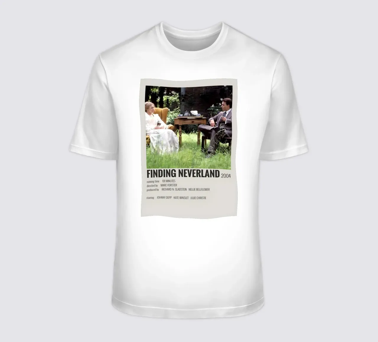 FINDING NEVERLAND 2004 t-shirt da MVFminimalist