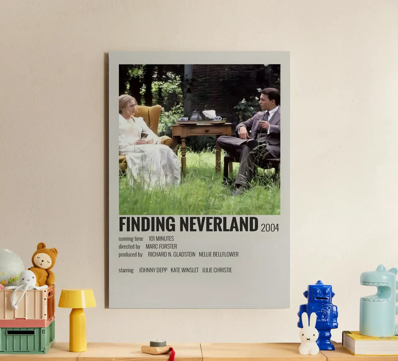 FINDING NEVERLAND 2004 alluminio dibond da MVFminimalist
