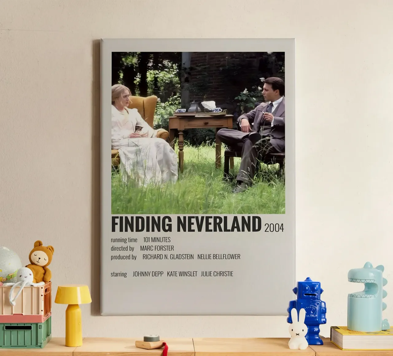 FINDING NEVERLAND 2004 tela con Cornice a cassetta da MVFminimalist
