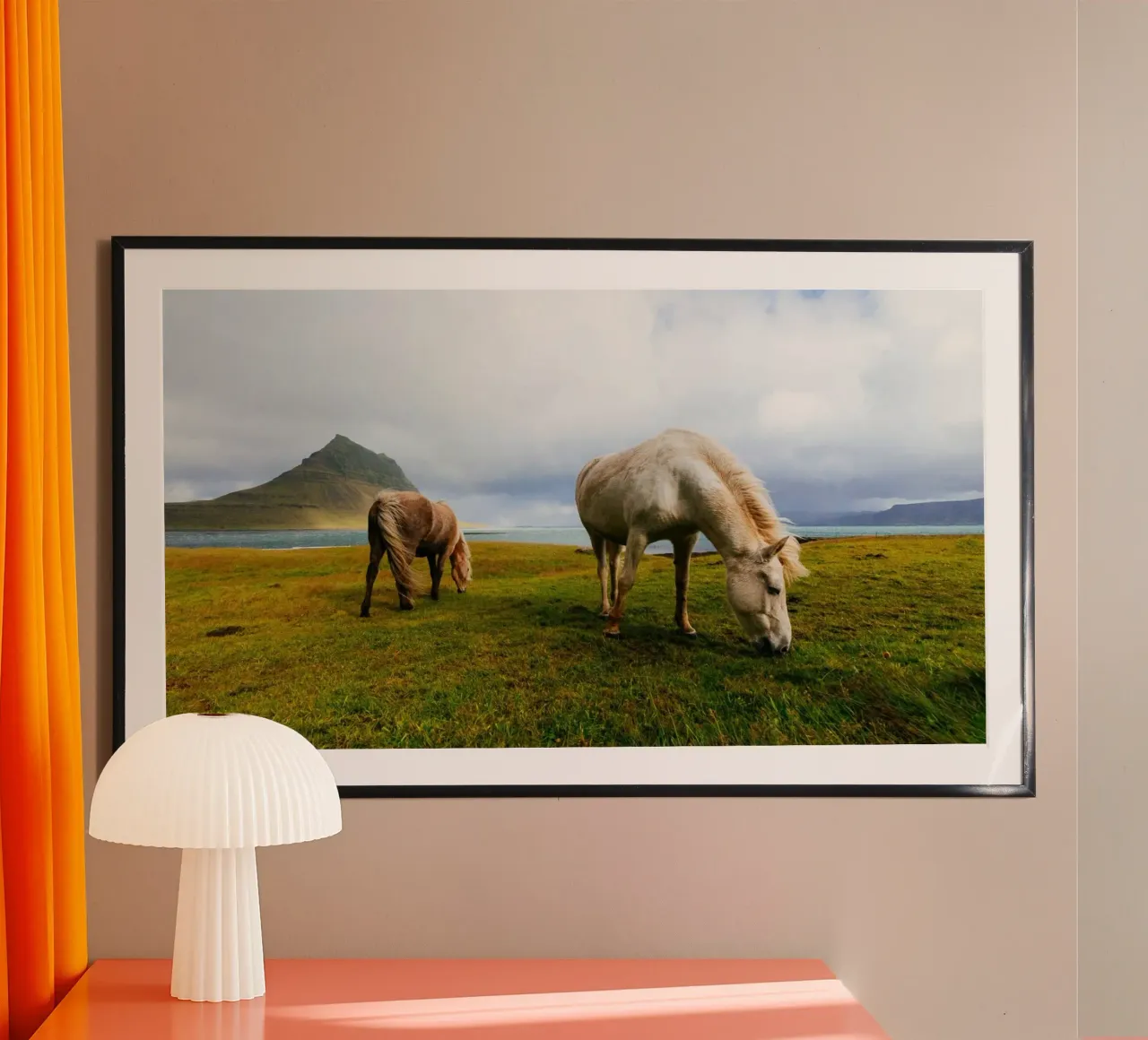 Nutztier Pferd Poster von Horsire