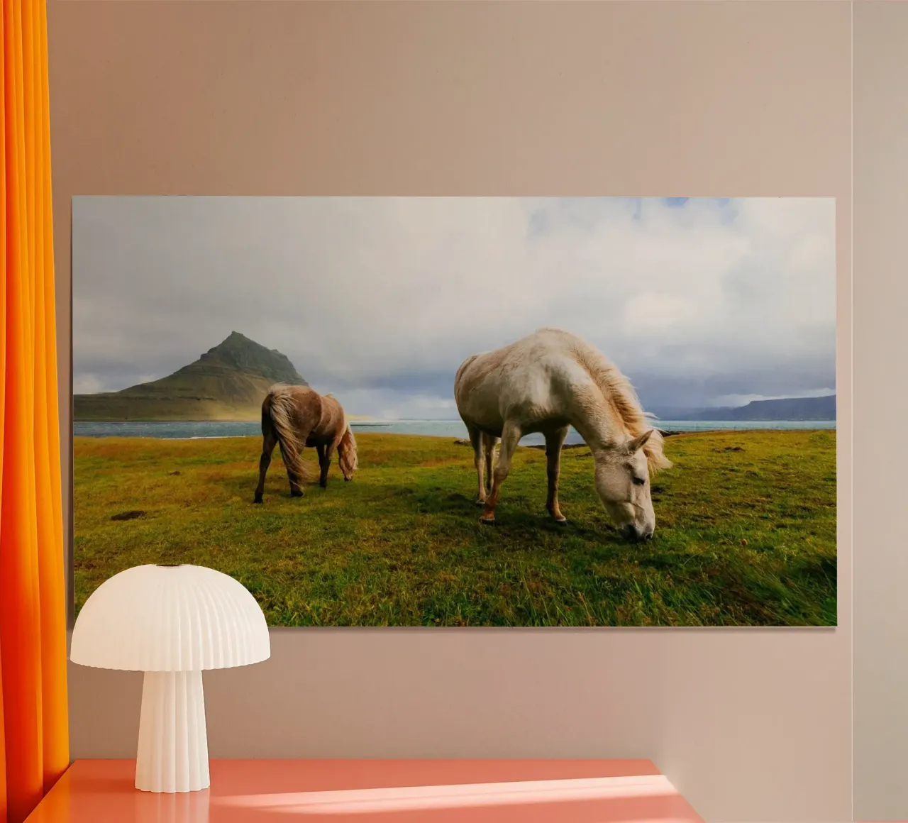 Nutztier Pferd Poster von Horsire