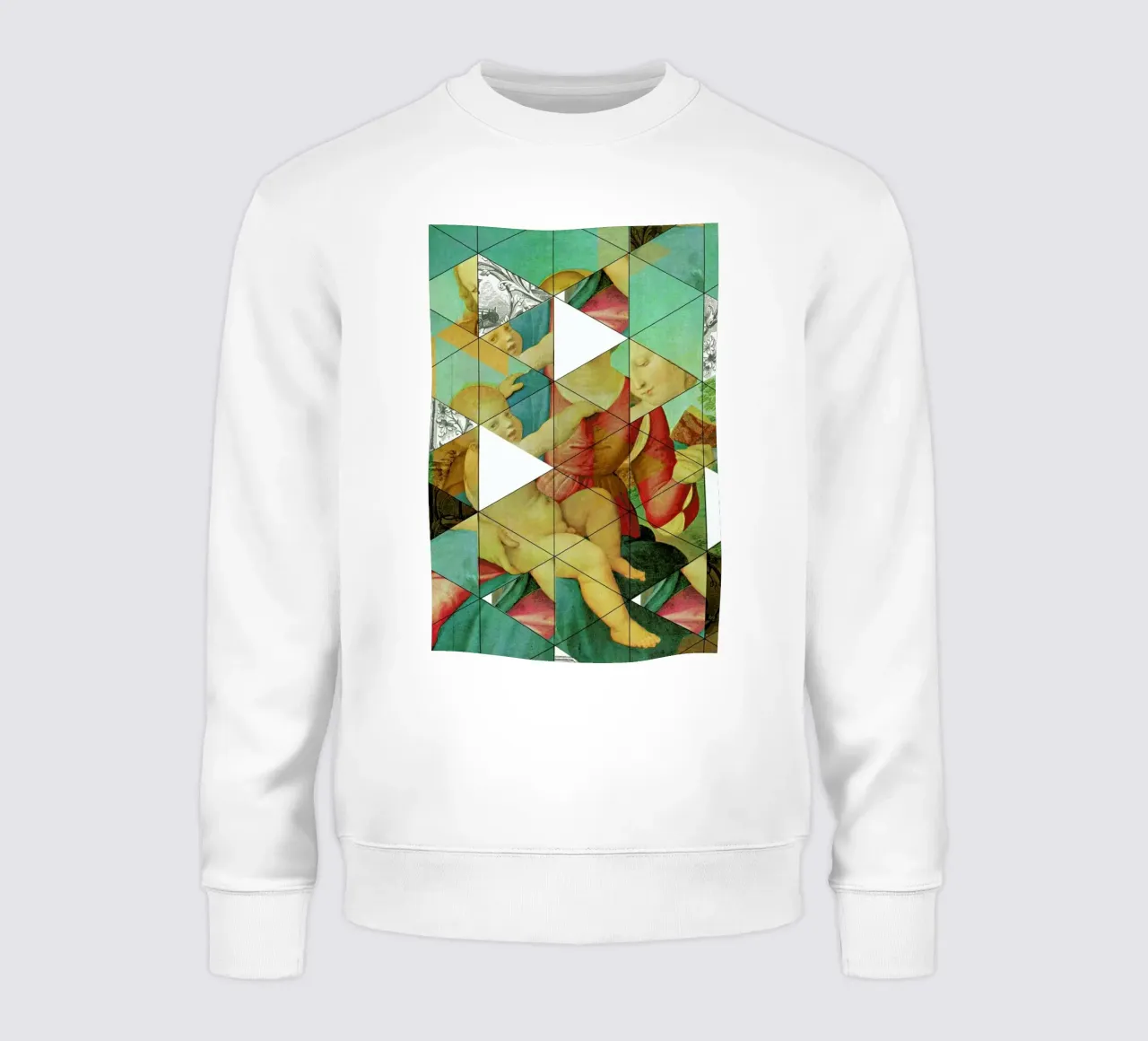 Raphael´s Mother&Child get mixed sweatshirt van Marko Köppe