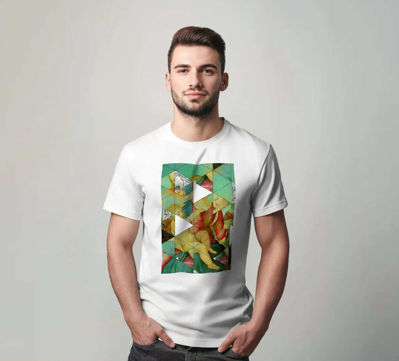 Raphael´s Mother&Child get mixed T-Shirt von Marko Köppe