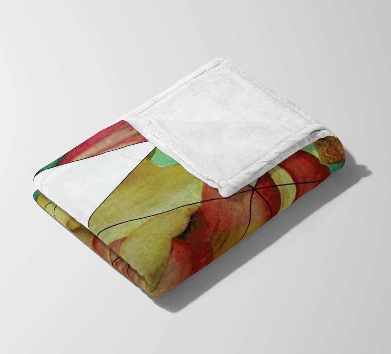 Raphael´s Mother&Child get mixed fleece blanket by Marko Köppe