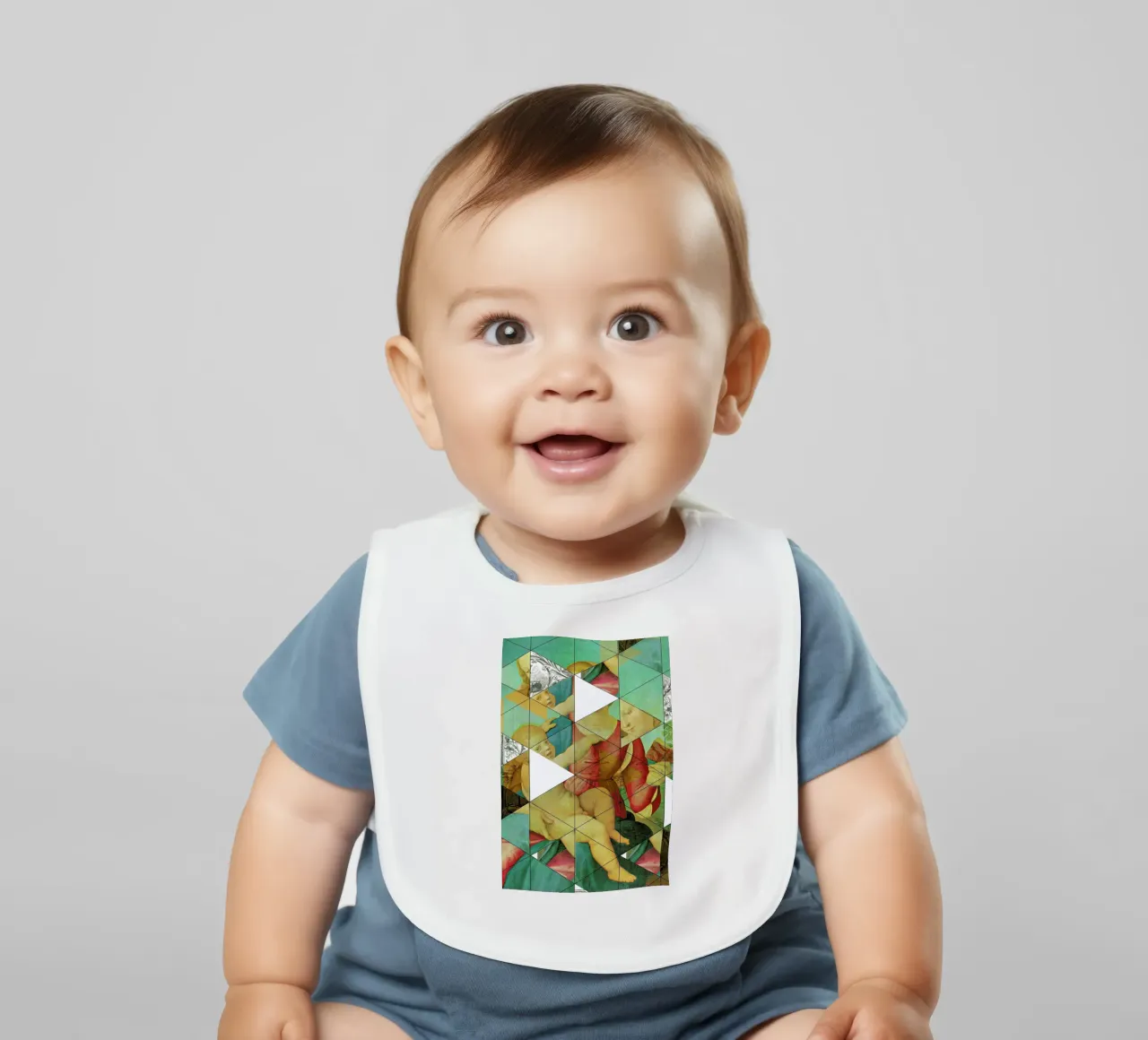 Raphael´s Mother&Child get mixed bavaglino da Marko Köppe