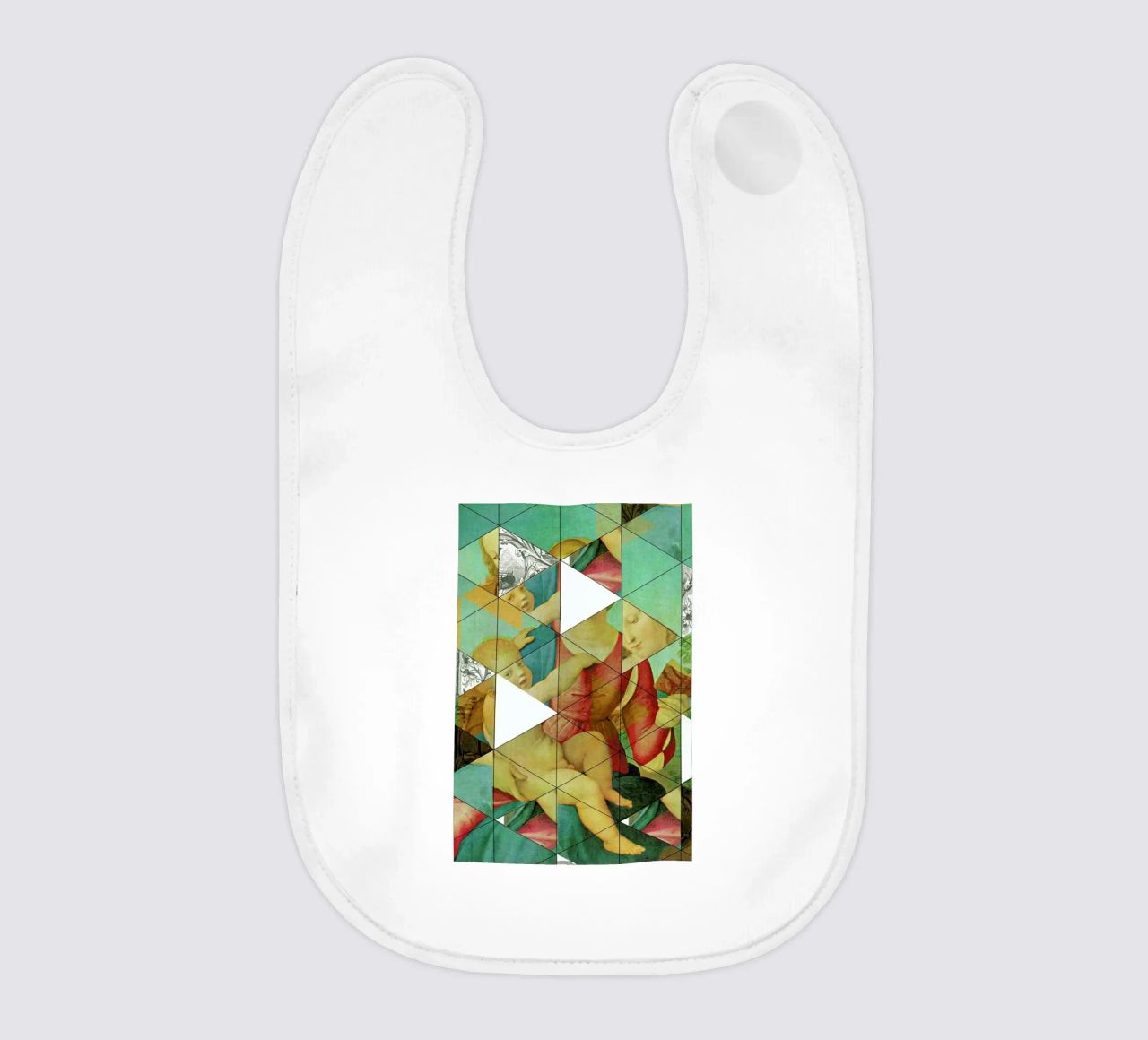 Raphael´s Mother&Child get mixed baby bib by Marko Köppe