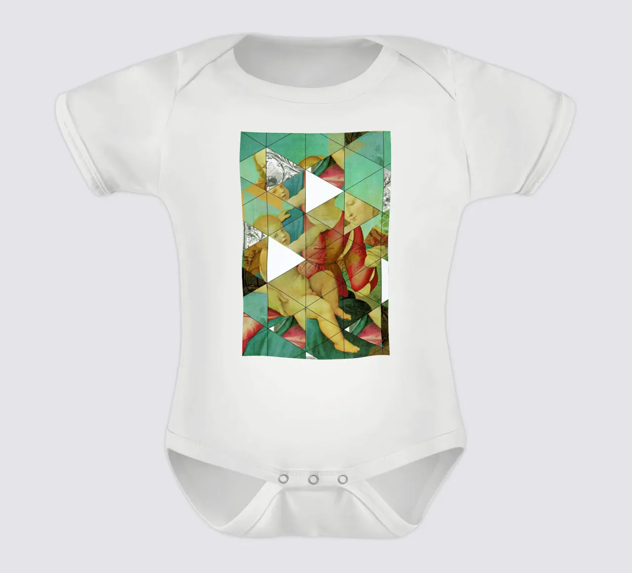 Raphael´s Mother&Child get mixed body neonato maniche corte da Marko Köppe