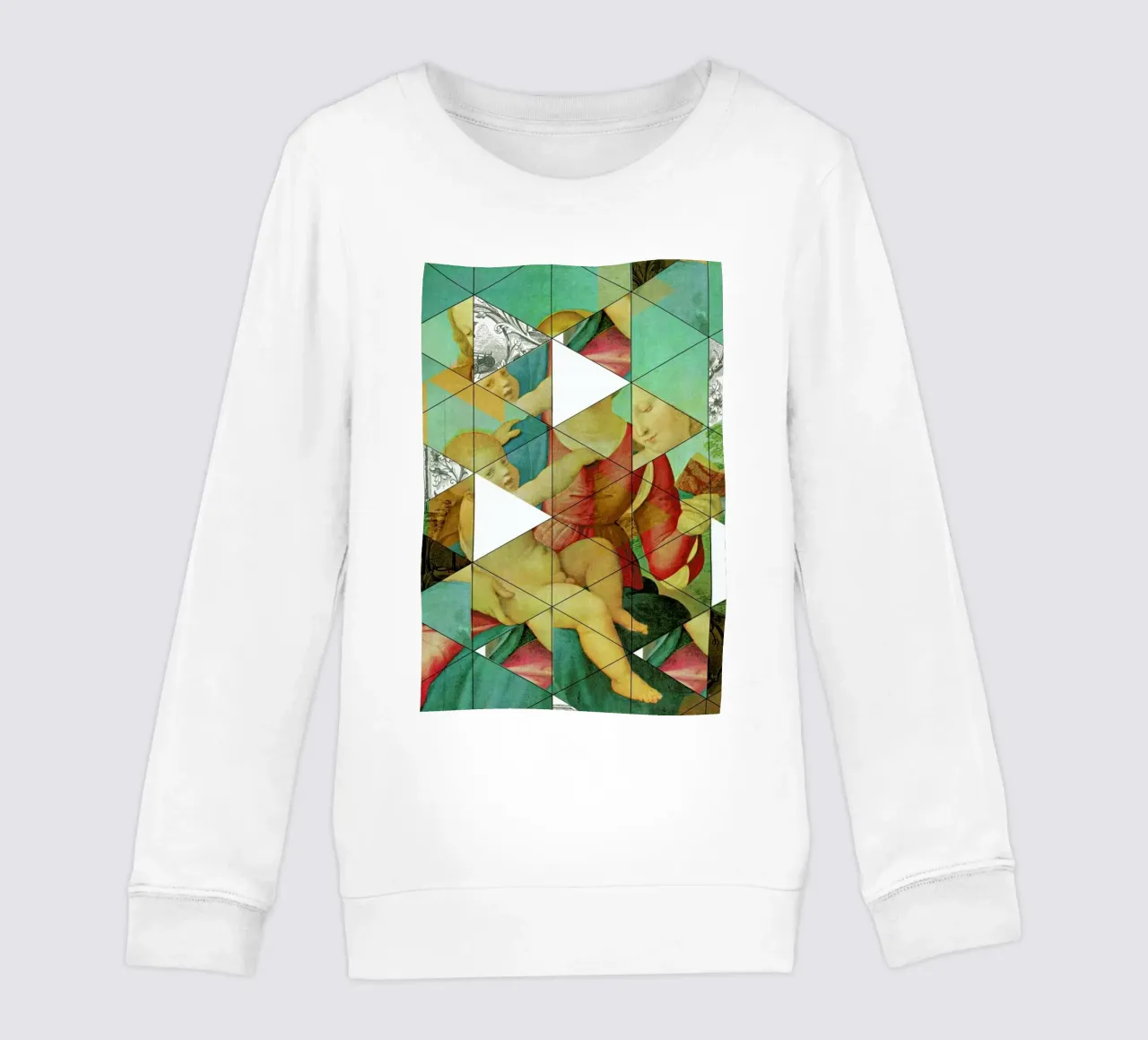 Raphael´s Mother&Child get mixed kids sweatshirt by Marko Köppe