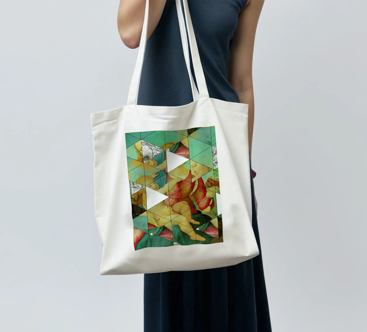 Raphael´s Mother&Child get mixed borsa in juta da Marko Köppe