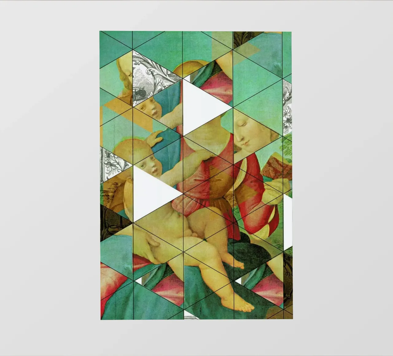 Raphael´s Mother&Child get mixed pellicola backlit da Marko Köppe