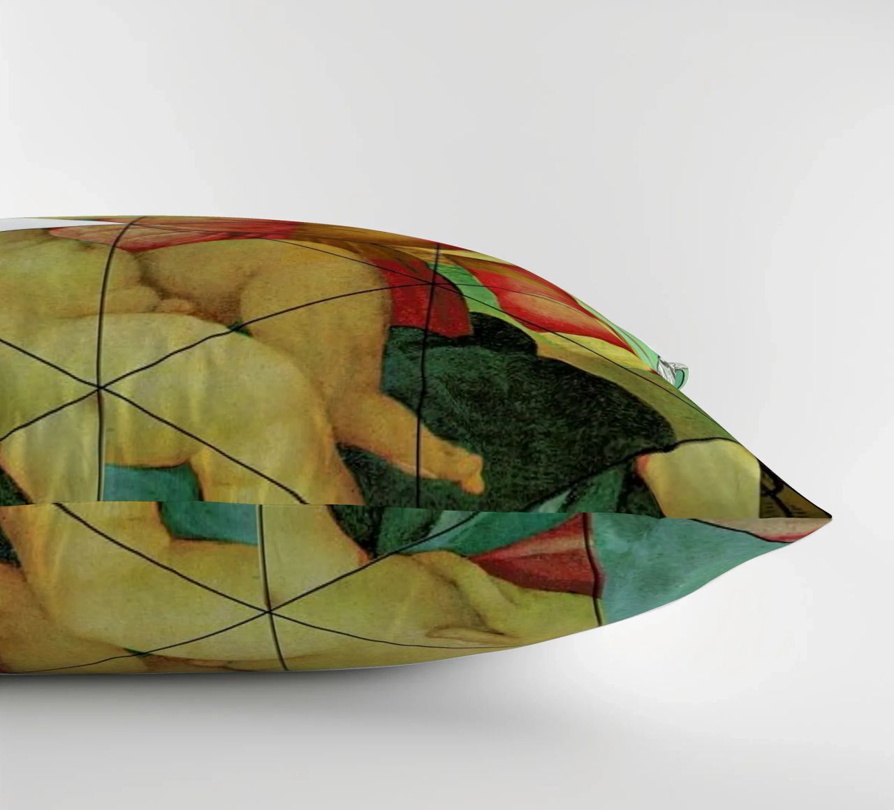 Raphael´s Mother&Child get mixed decorative cushion by Marko Köppe