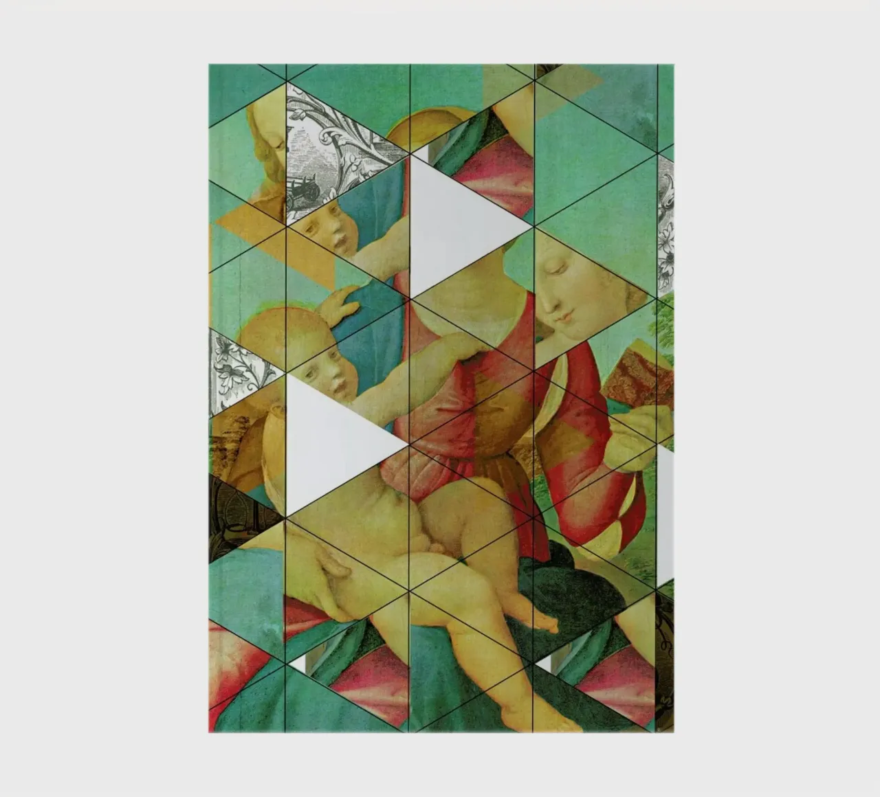 Raphael´s Mother&Child get mixed notebook by Marko Köppe