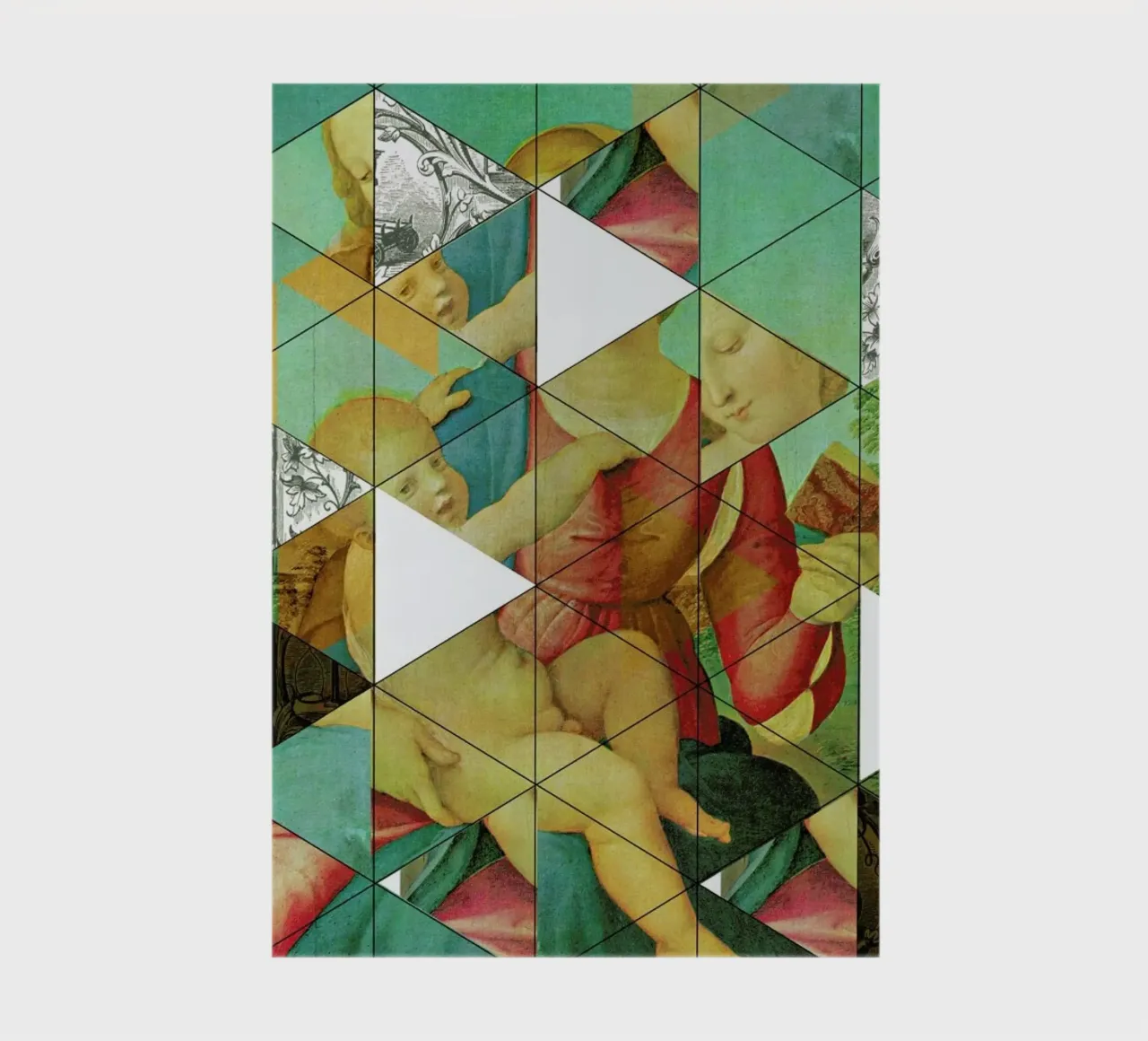 Raphael´s Mother&Child get mixed notebook by Marko Köppe