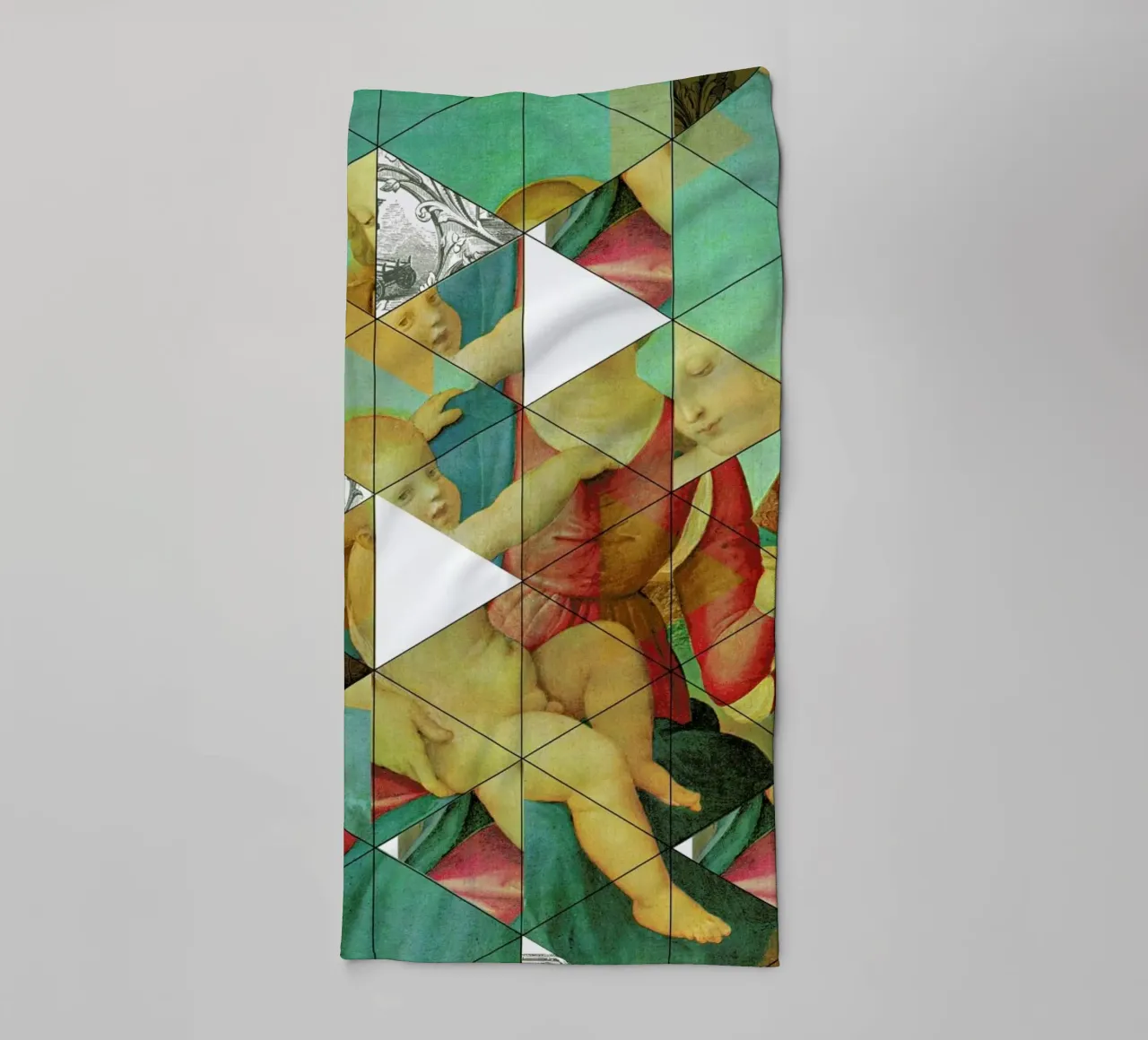 Raphael´s Mother&Child get mixed towel by Marko Köppe