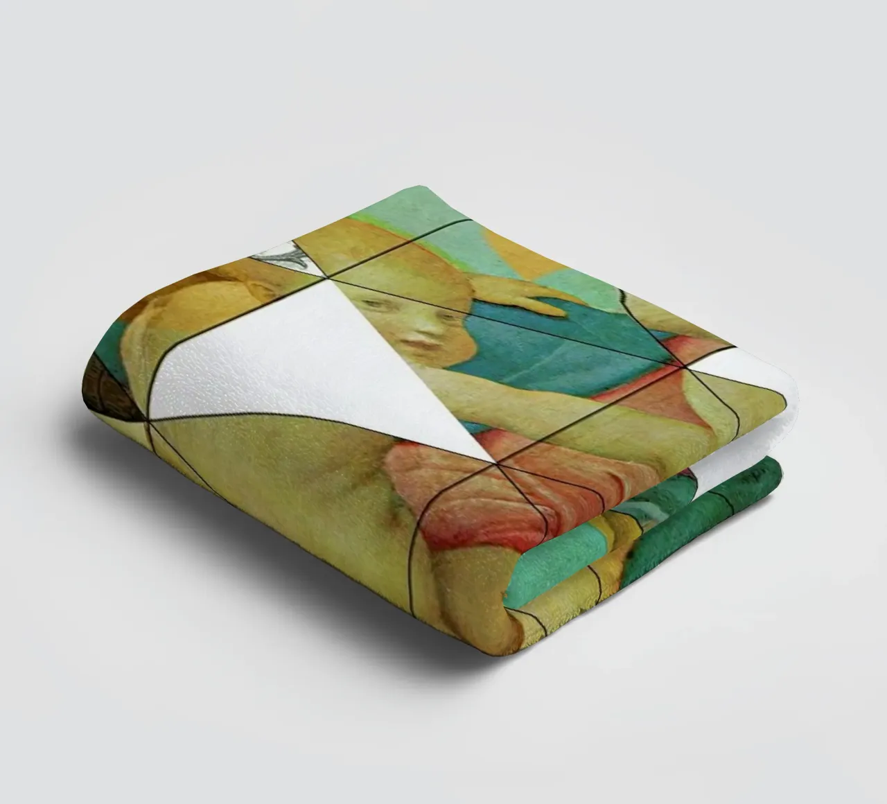 Raphael´s Mother&Child get mixed towel by Marko Köppe