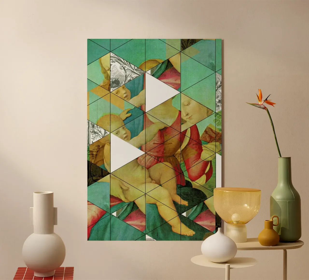 Raphael´s Mother&Child get mixed plexiglass da Marko Köppe