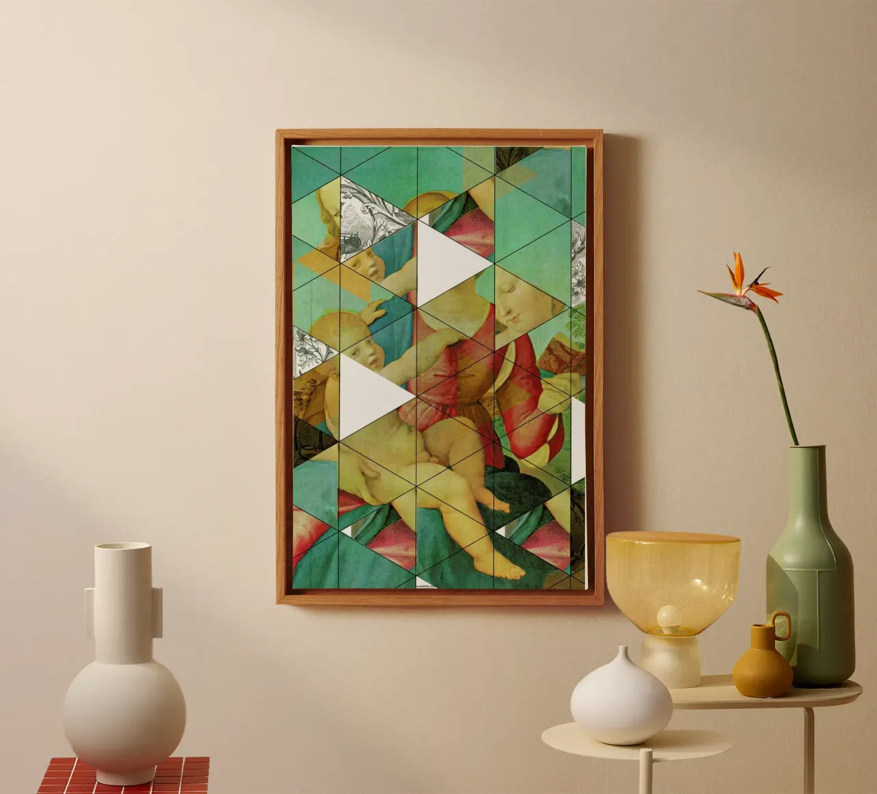 Raphael´s Mother&Child get mixed tela da Marko Köppe