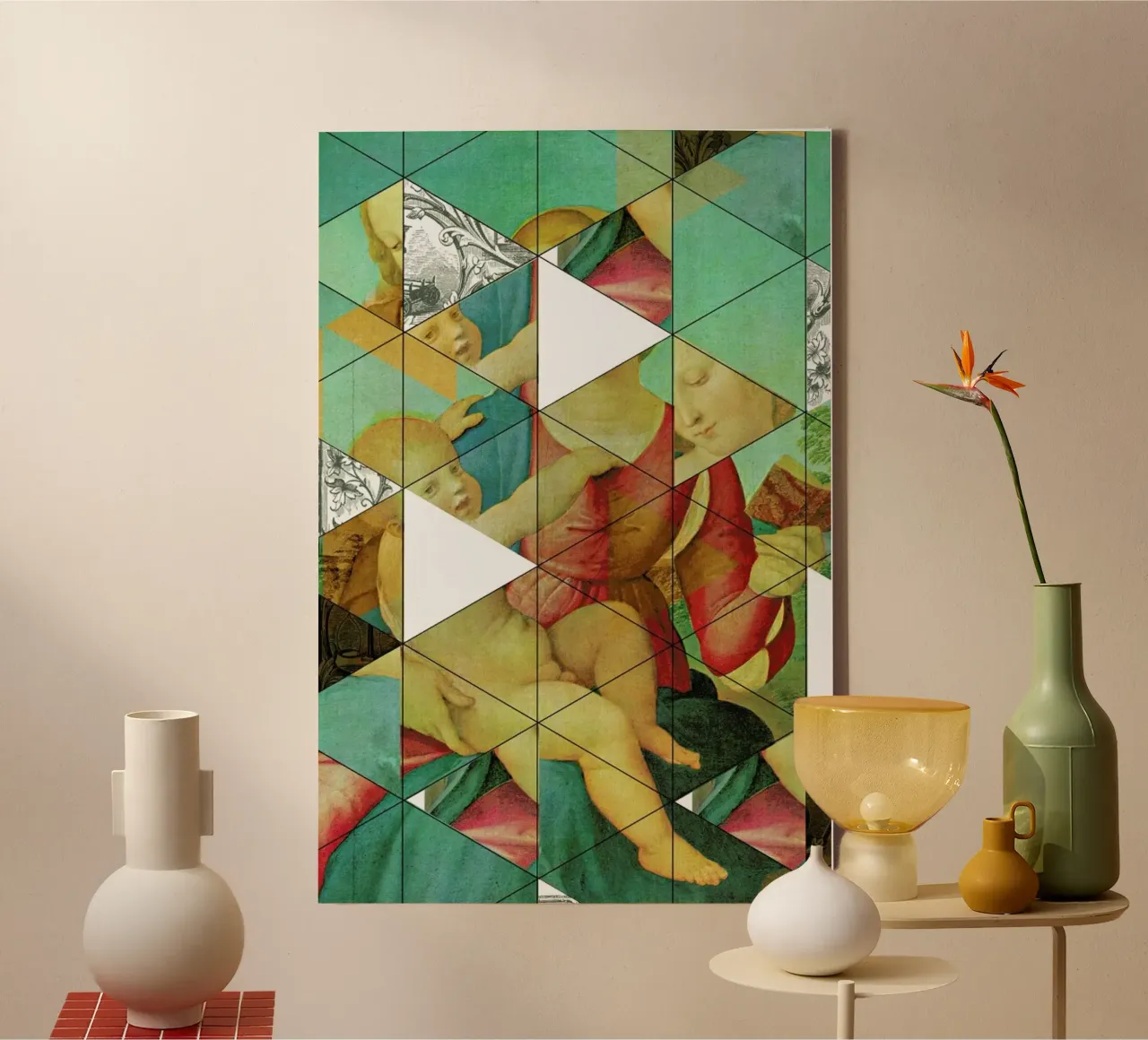 Raphael´s Mother&Child get mixed tela da Marko Köppe