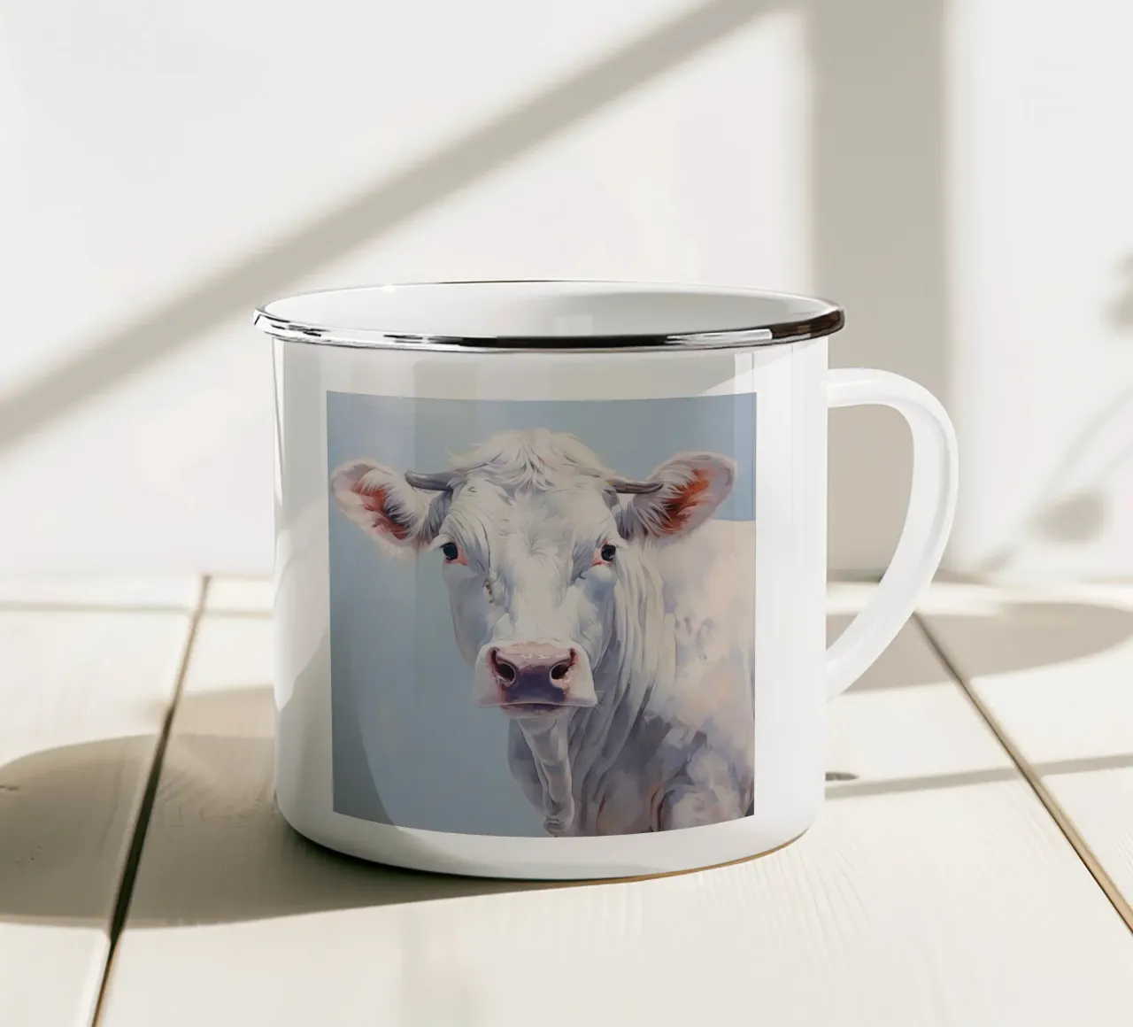 Arte da parete di Imagine tazza in smalto da Imagine
