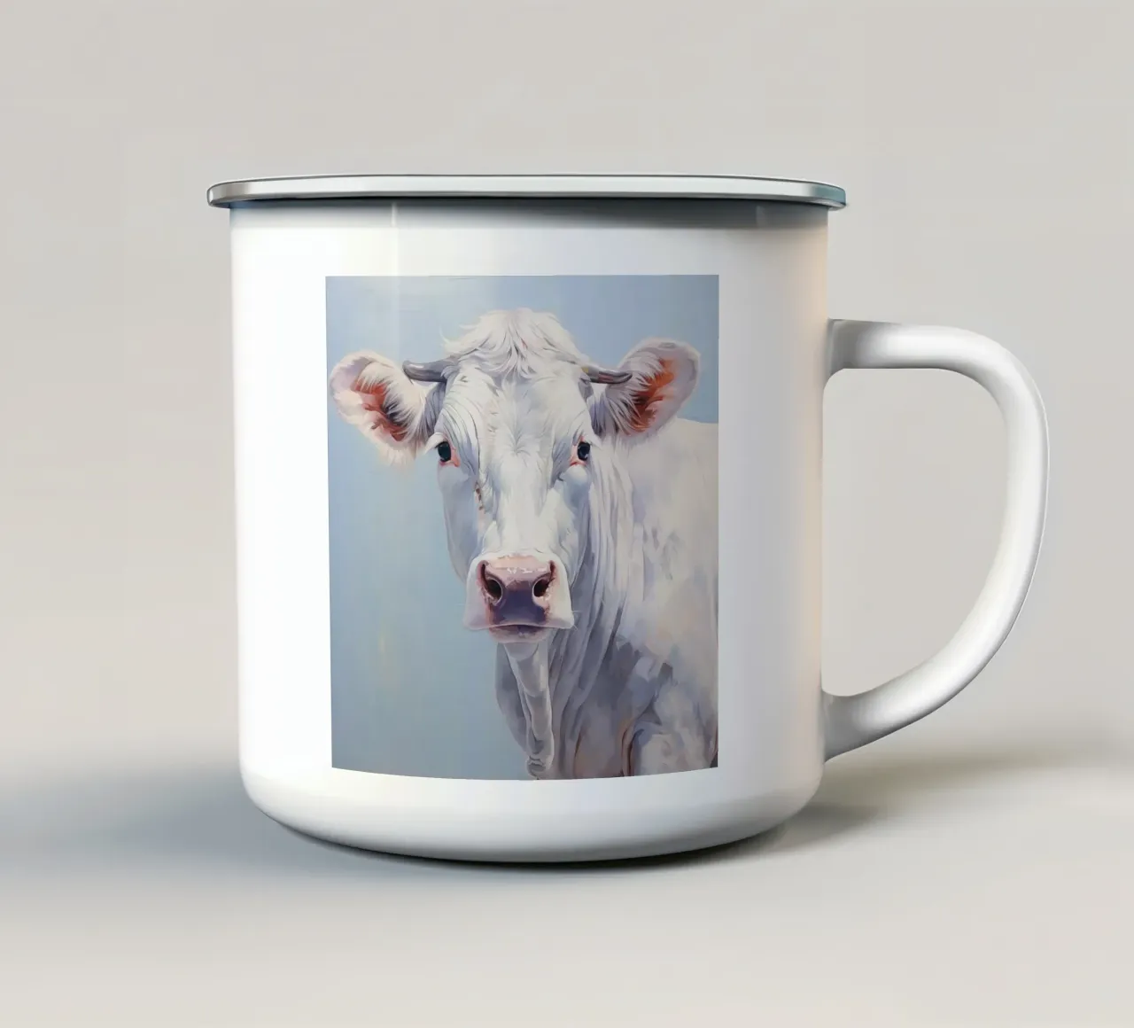 Arte da parete di Imagine tazza in smalto da Imagine