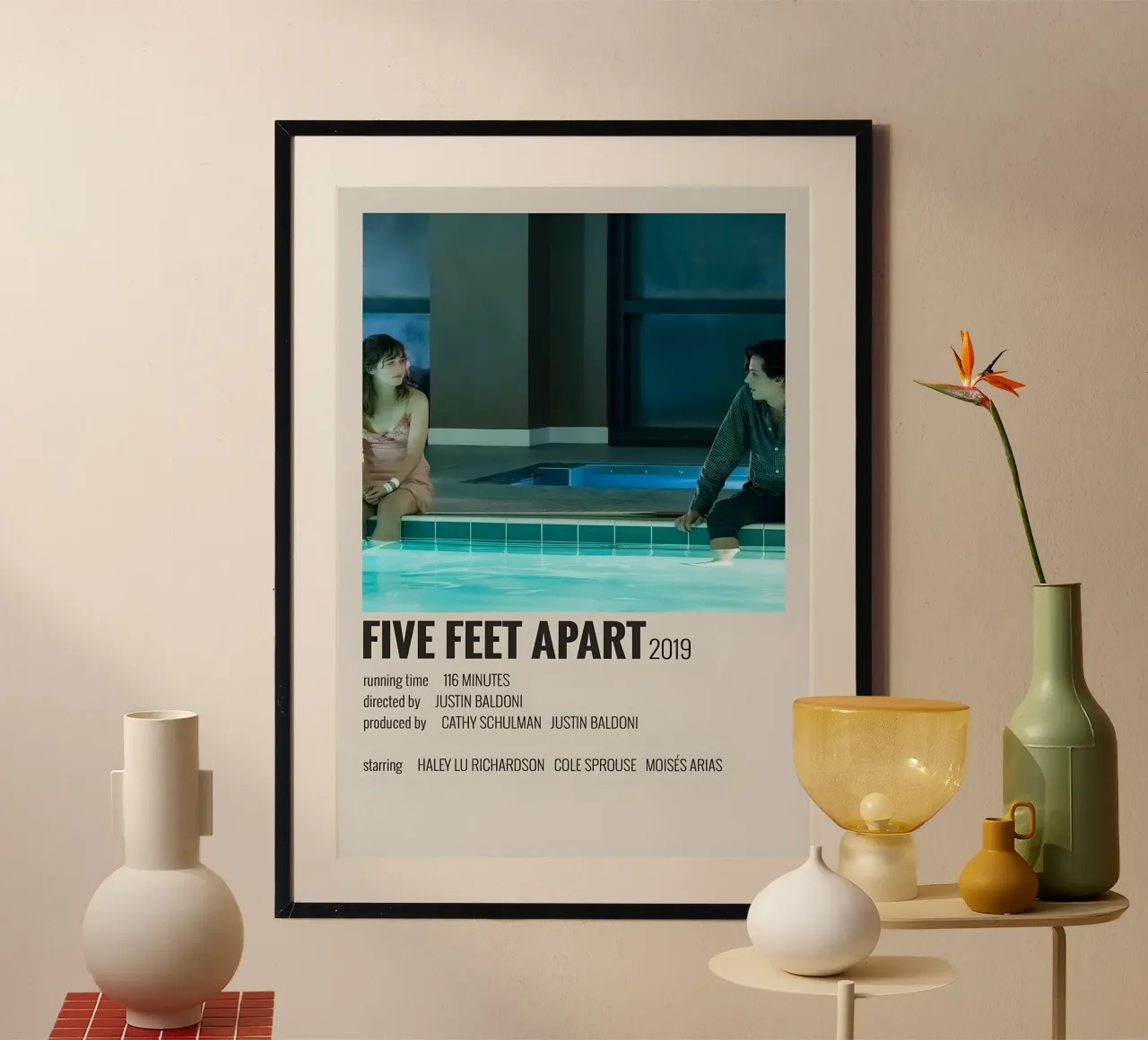 FIVE FEET APART 2019 Hahnemühle von MVFminimalist