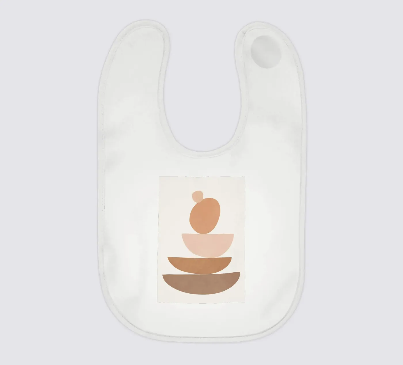 Balancing Elements I baby bib by cityart