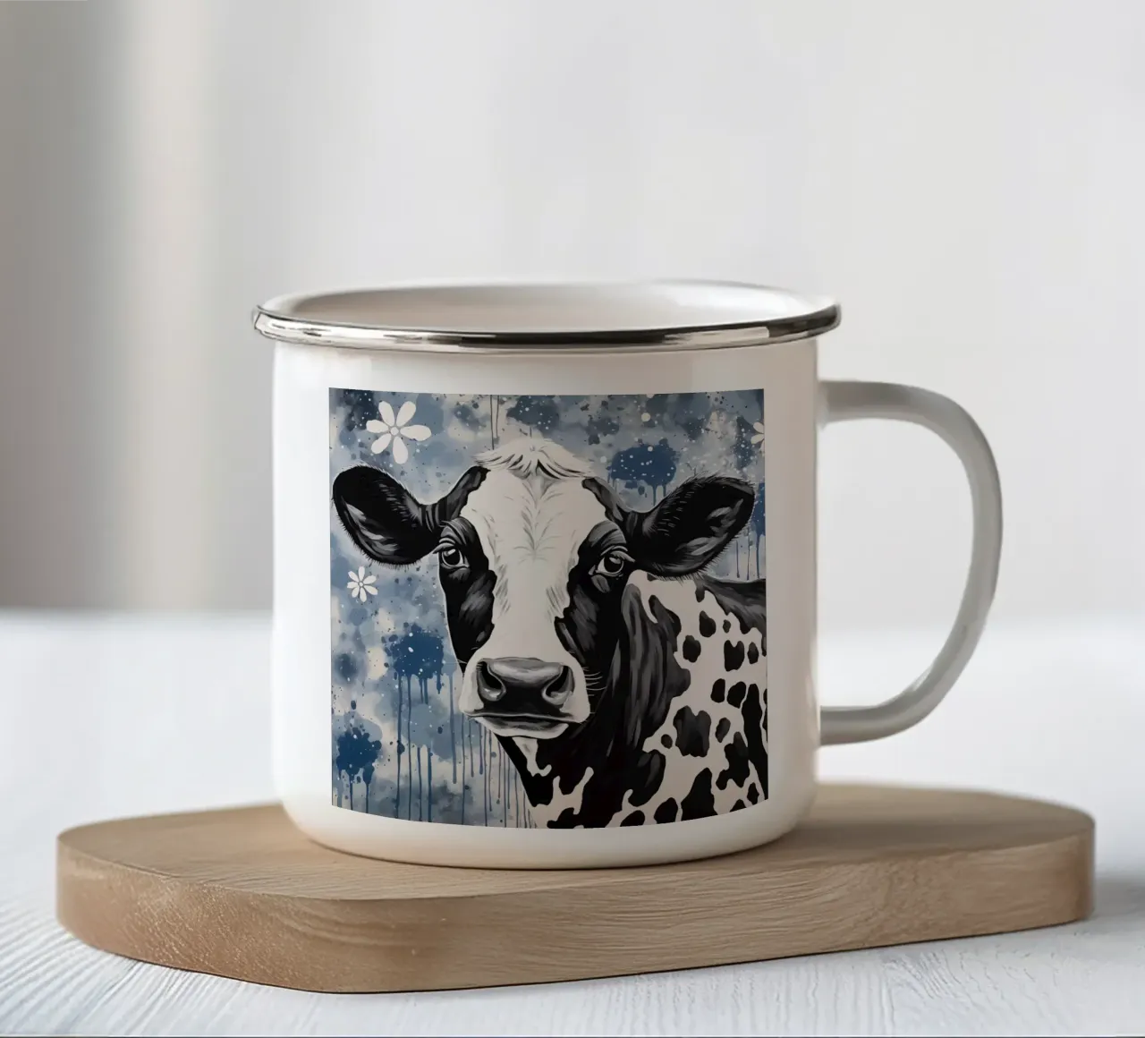 Arte da parete di Imagine tazza in smalto da Imagine